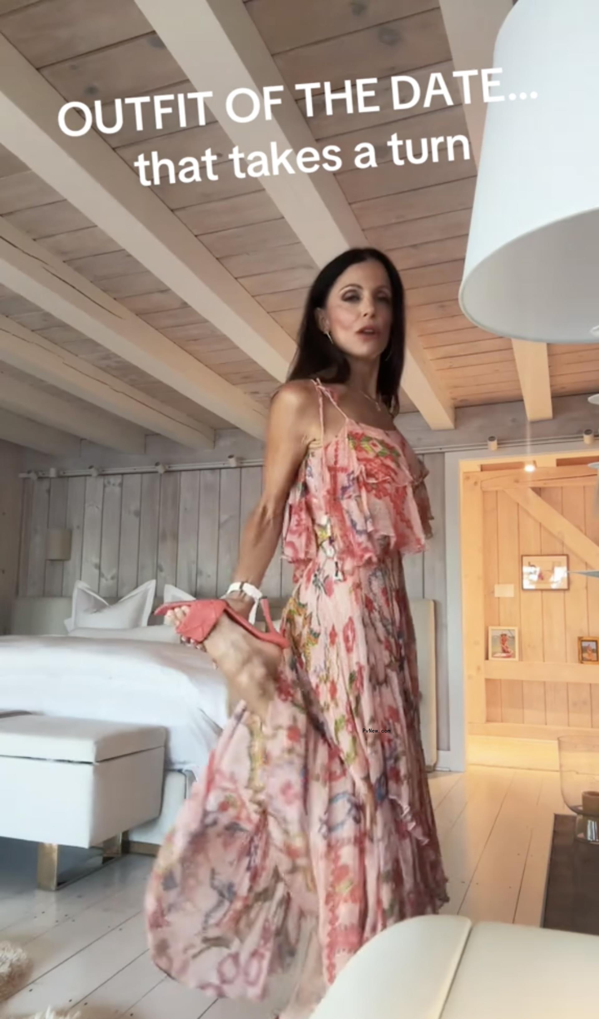 Bethenny Frankel in a TikTok video.