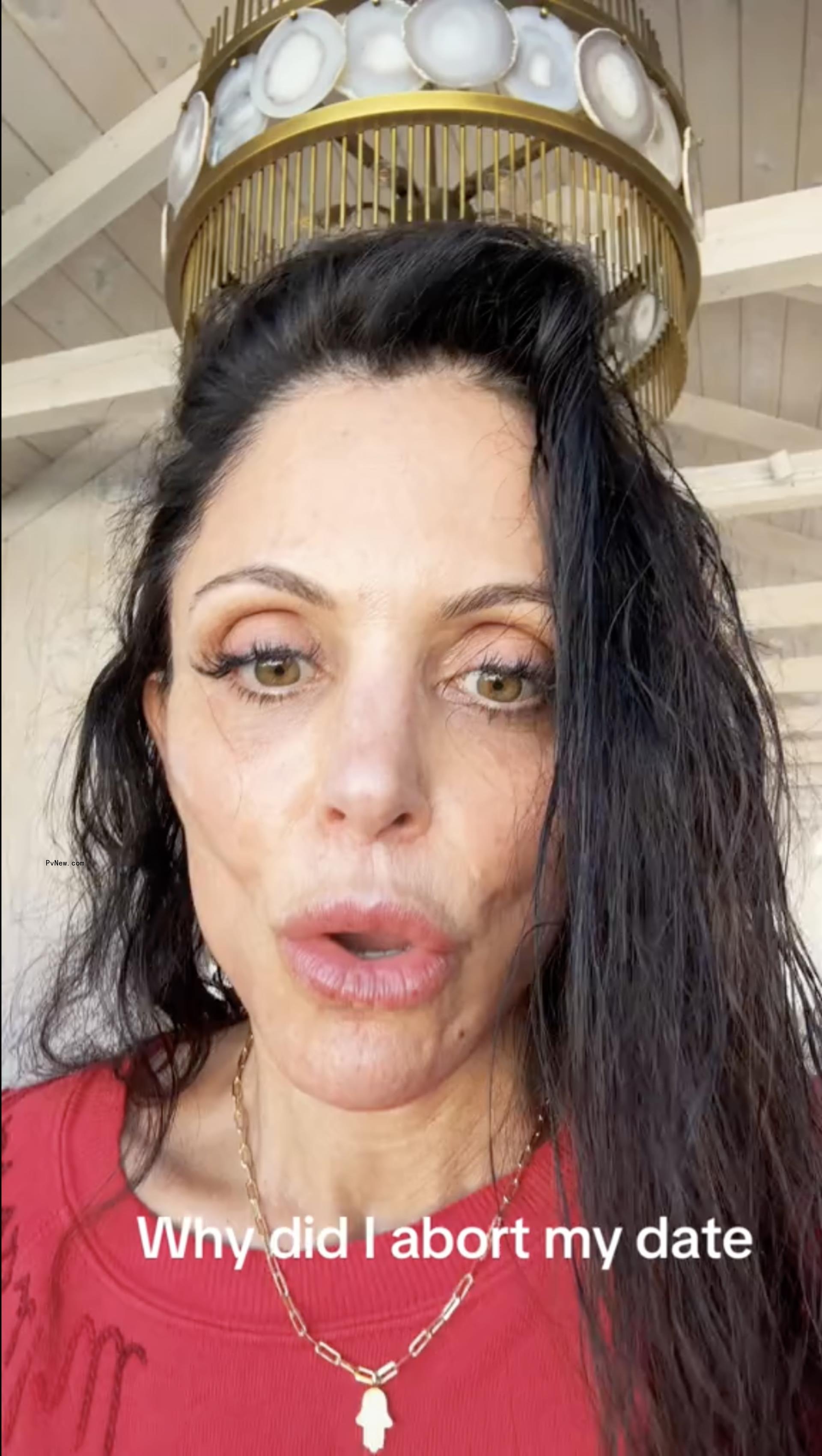 Bethenny Frankel in a TikTok video.