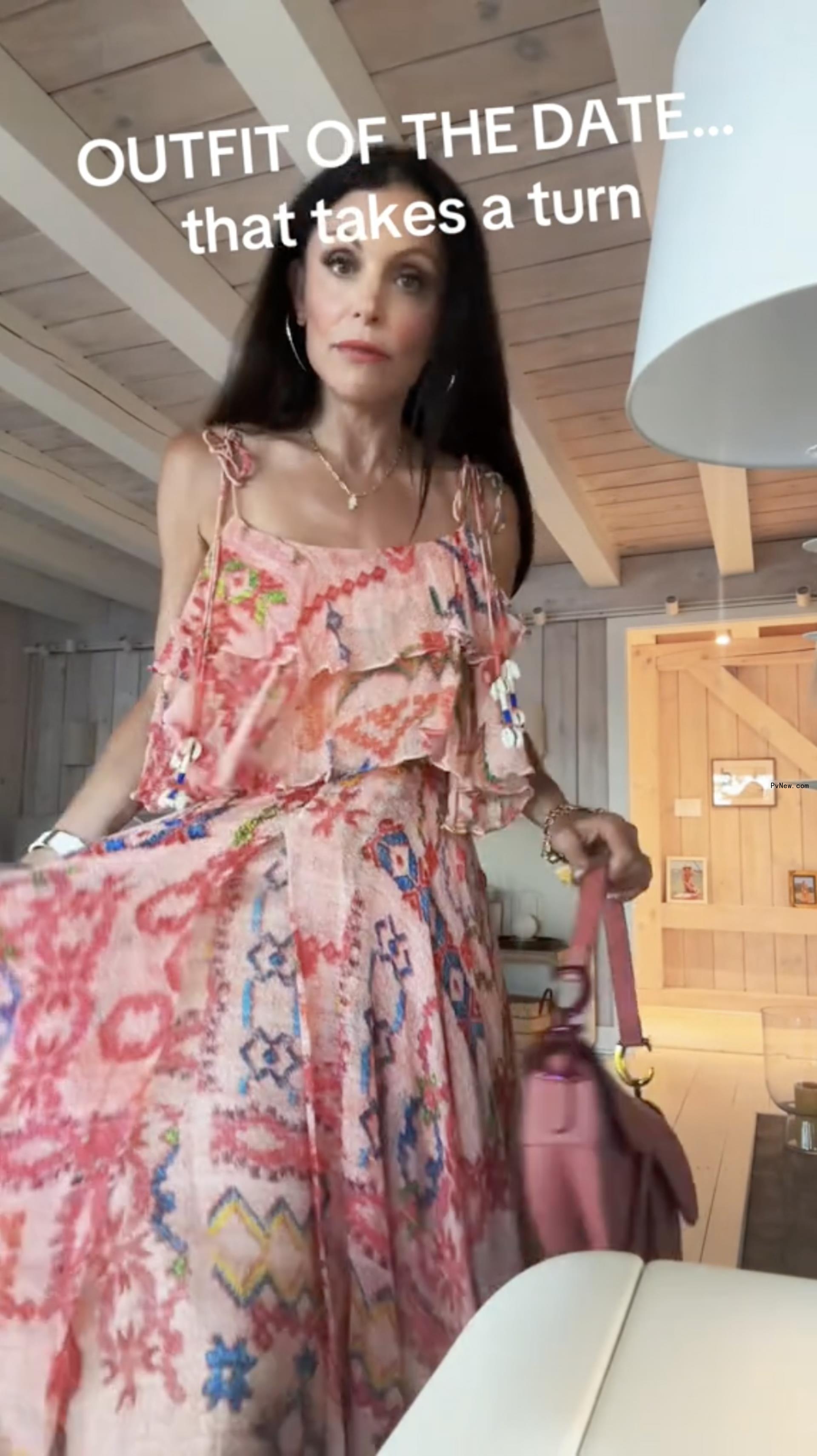 Bethenny Frankel in a TikTok video.