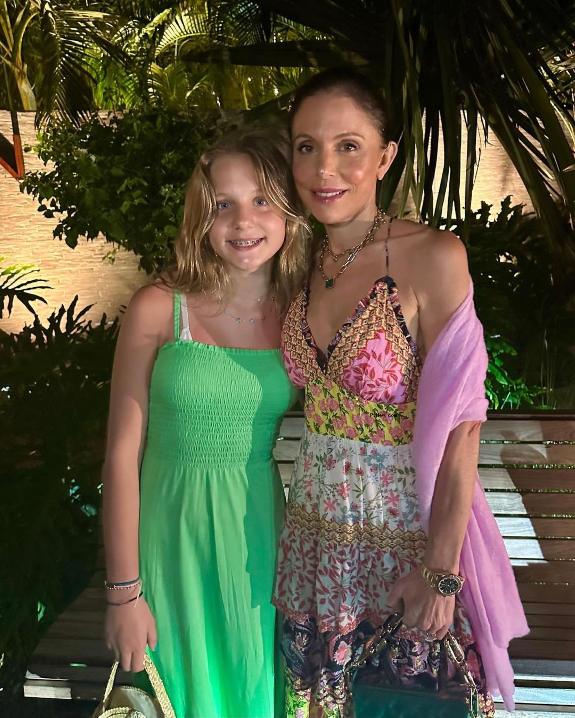Bethenny Frankel with her daughter Bryn Hoppy.
