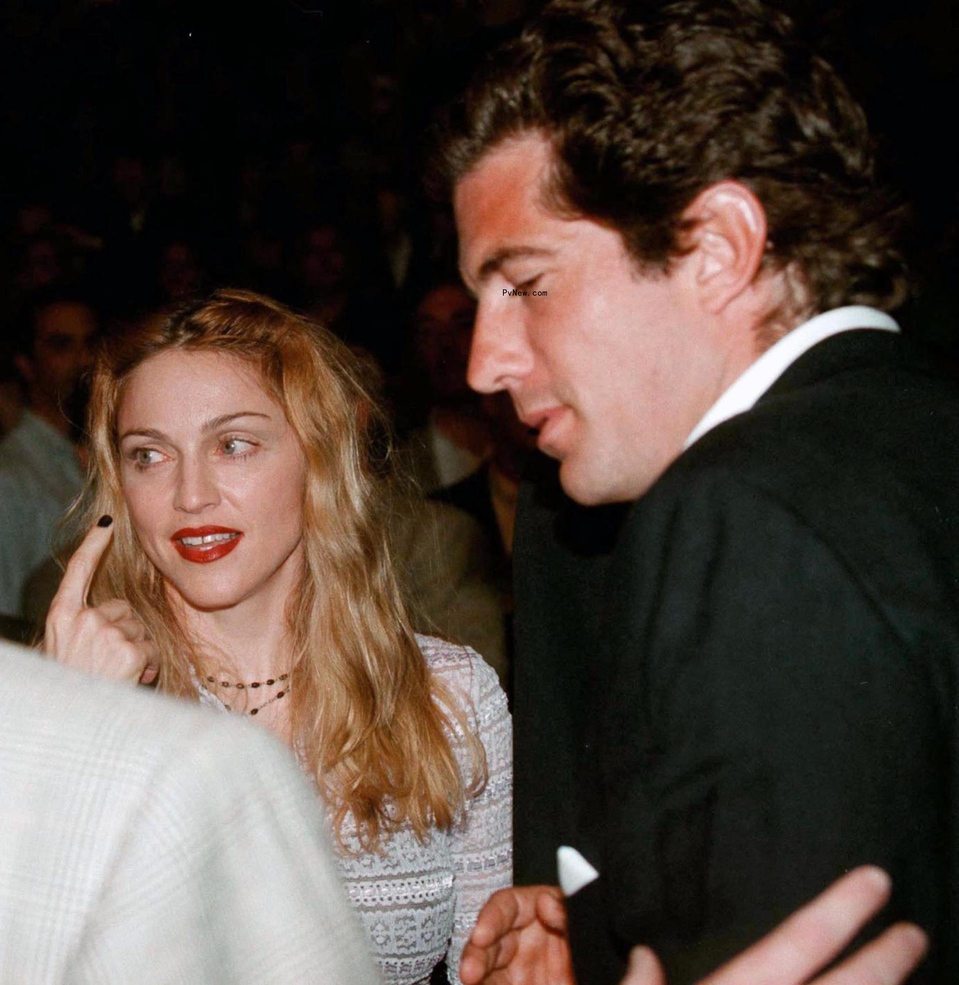 Mado<i></i>nna and JFK JR.