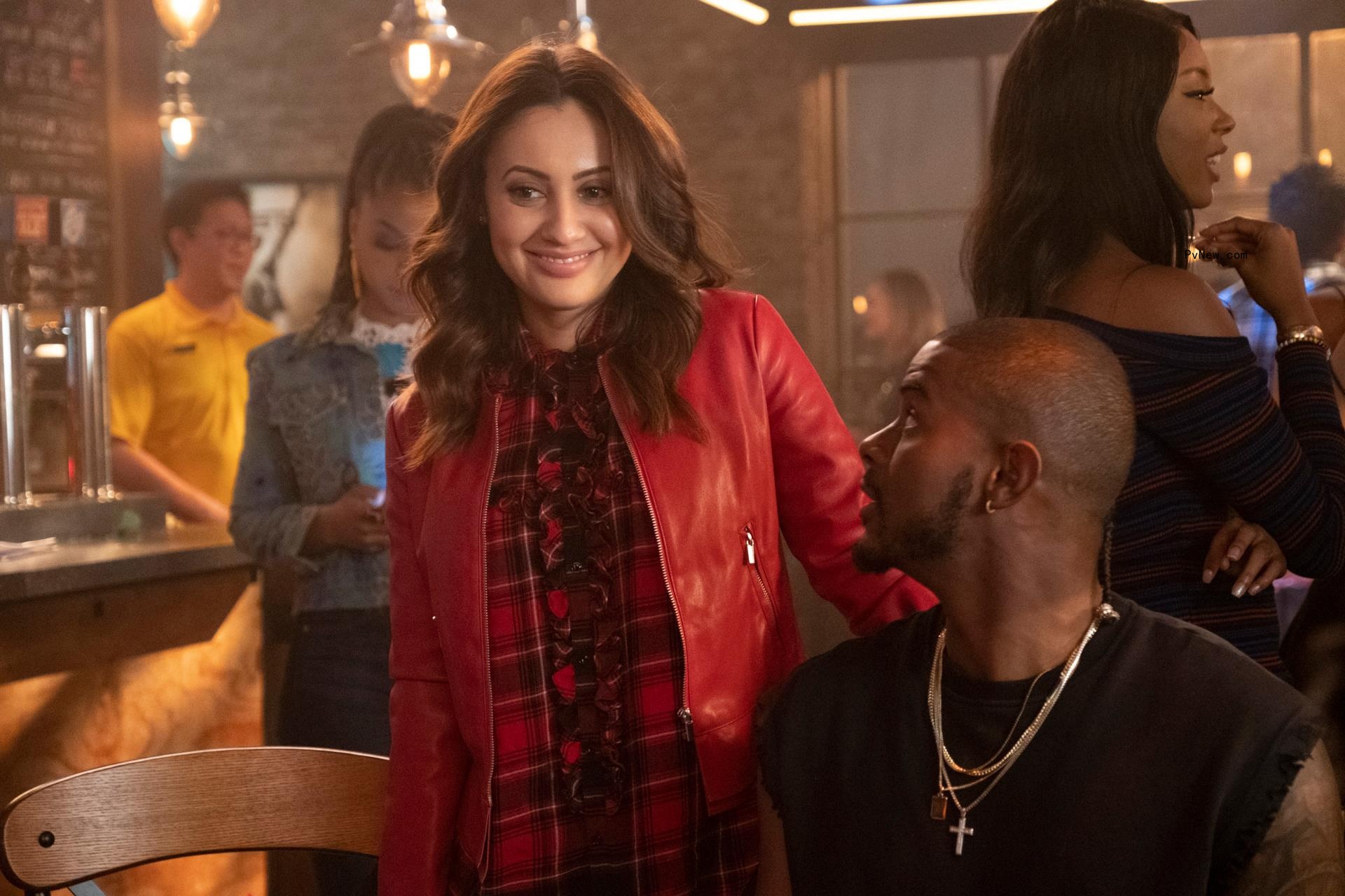 Francia Raisa and Trevor Jackson in 'Tweakin'.
