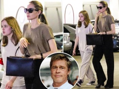 Angelina Jolie goes shopping with daughter Vivienne after teen drops Brad Pitt’s last name