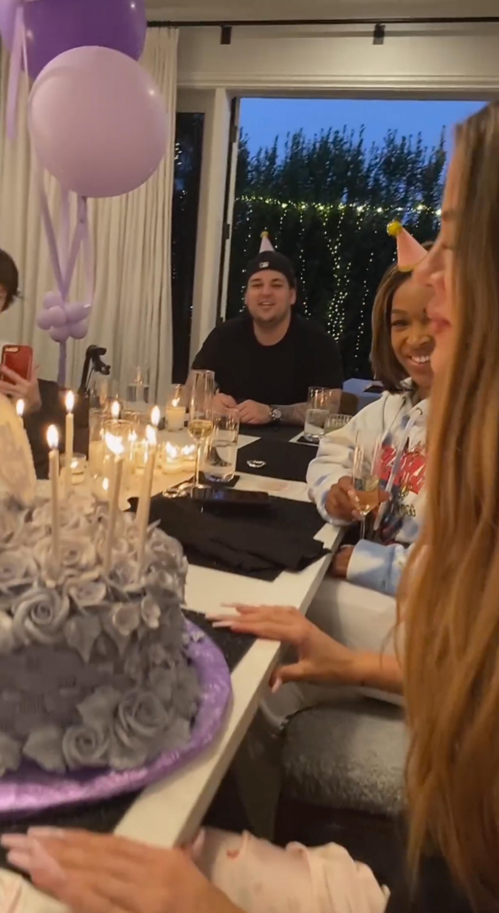 Khloe Kardashian birthday screenshot