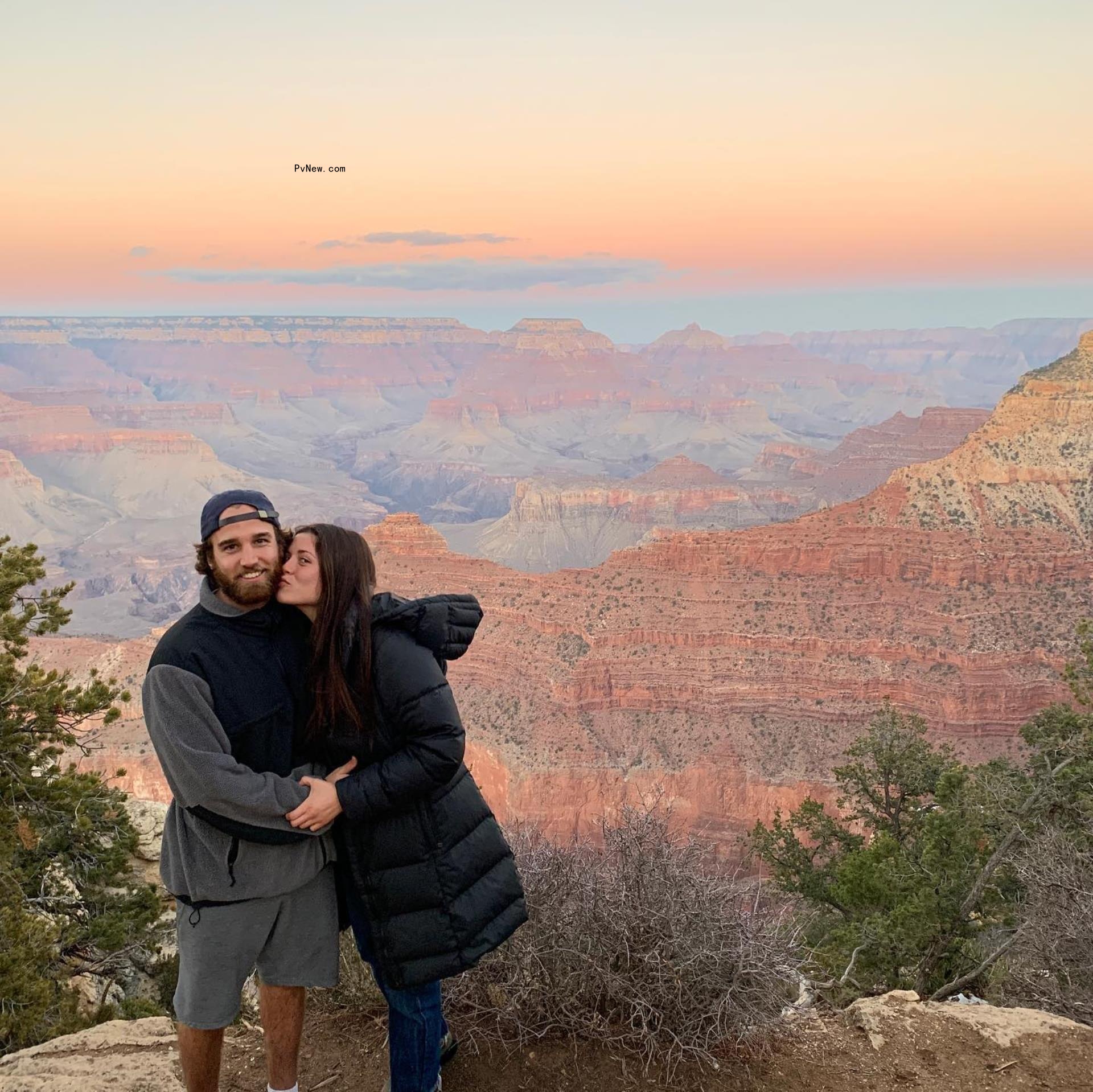 Morgan Eastwood and her husband