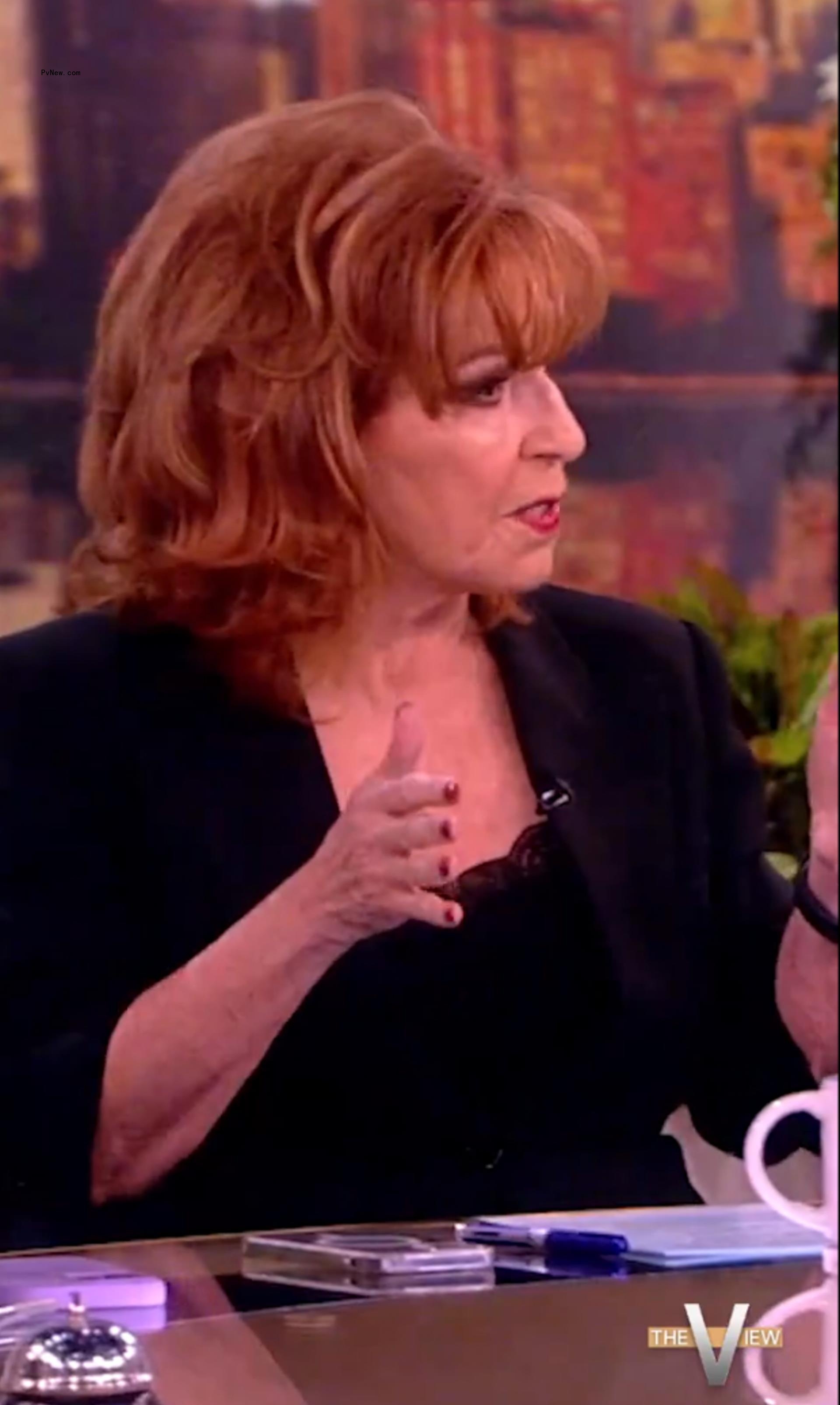 Joy Behar talking on 