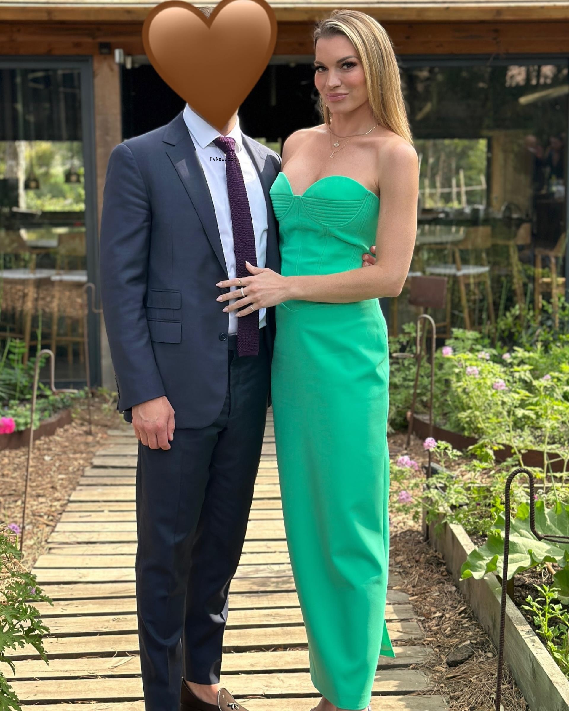 Lindsay Hubbard posing with her boyfriend
