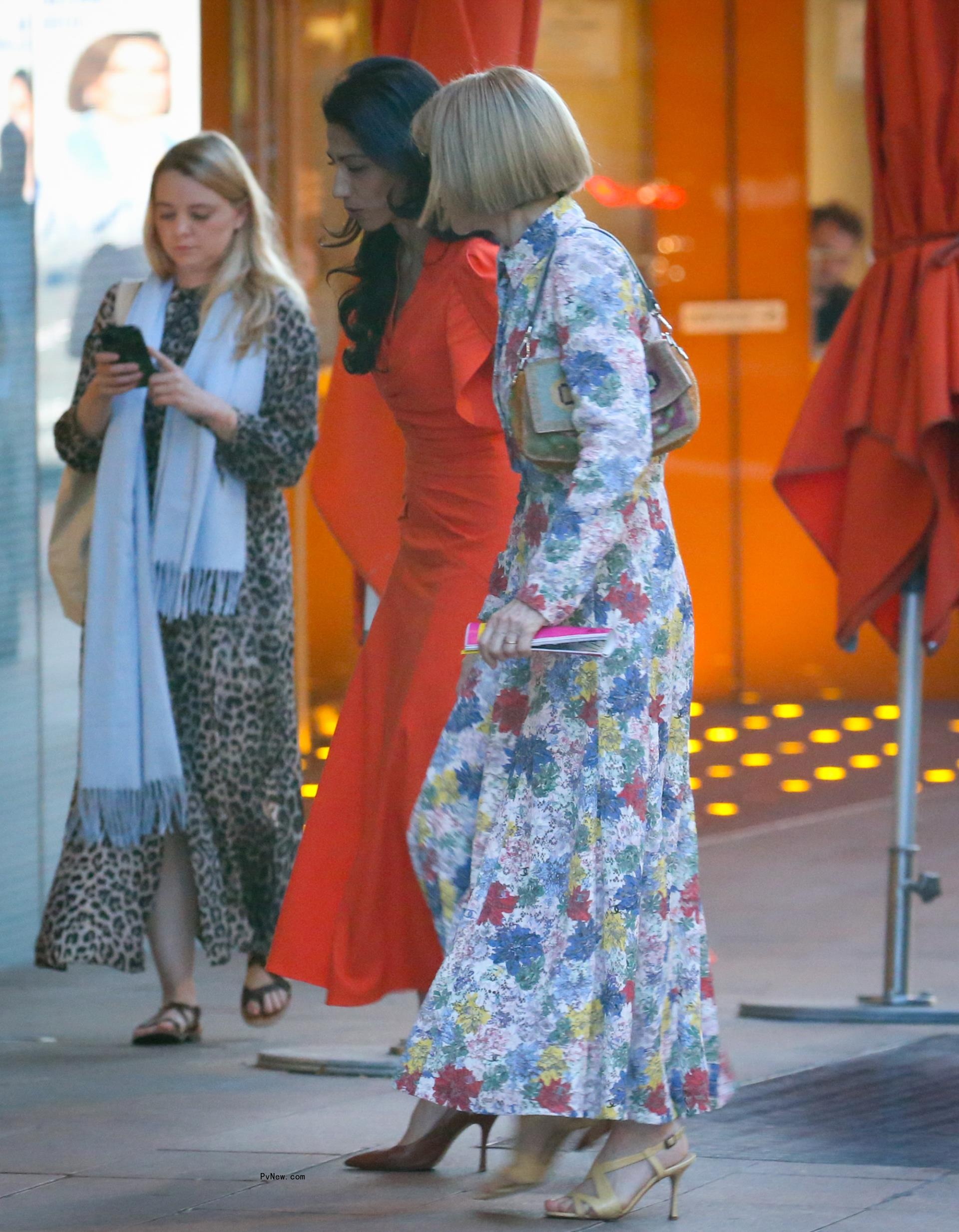Huma Abedin and Anna Wintour