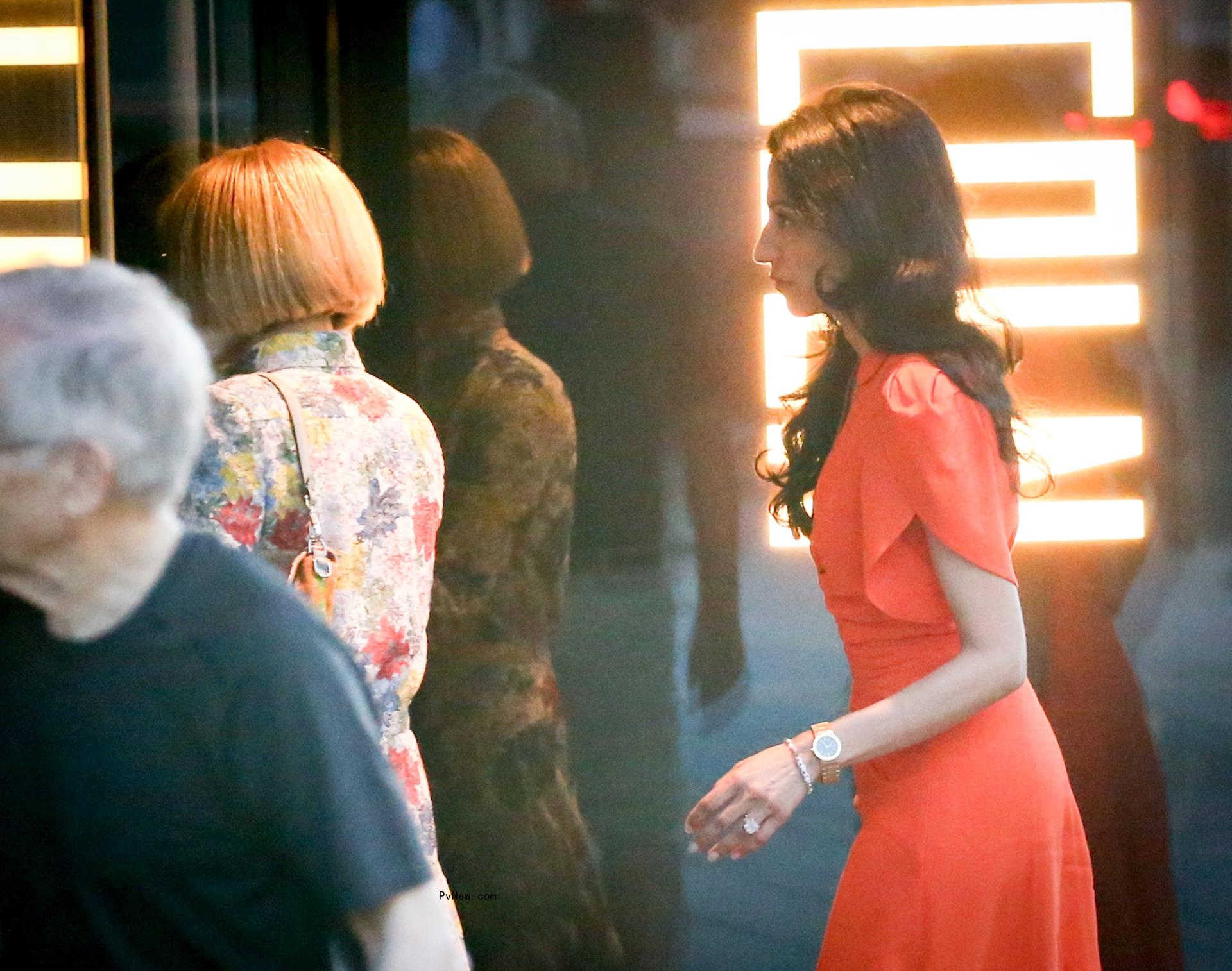 Huma Abedin and Anna Wintour