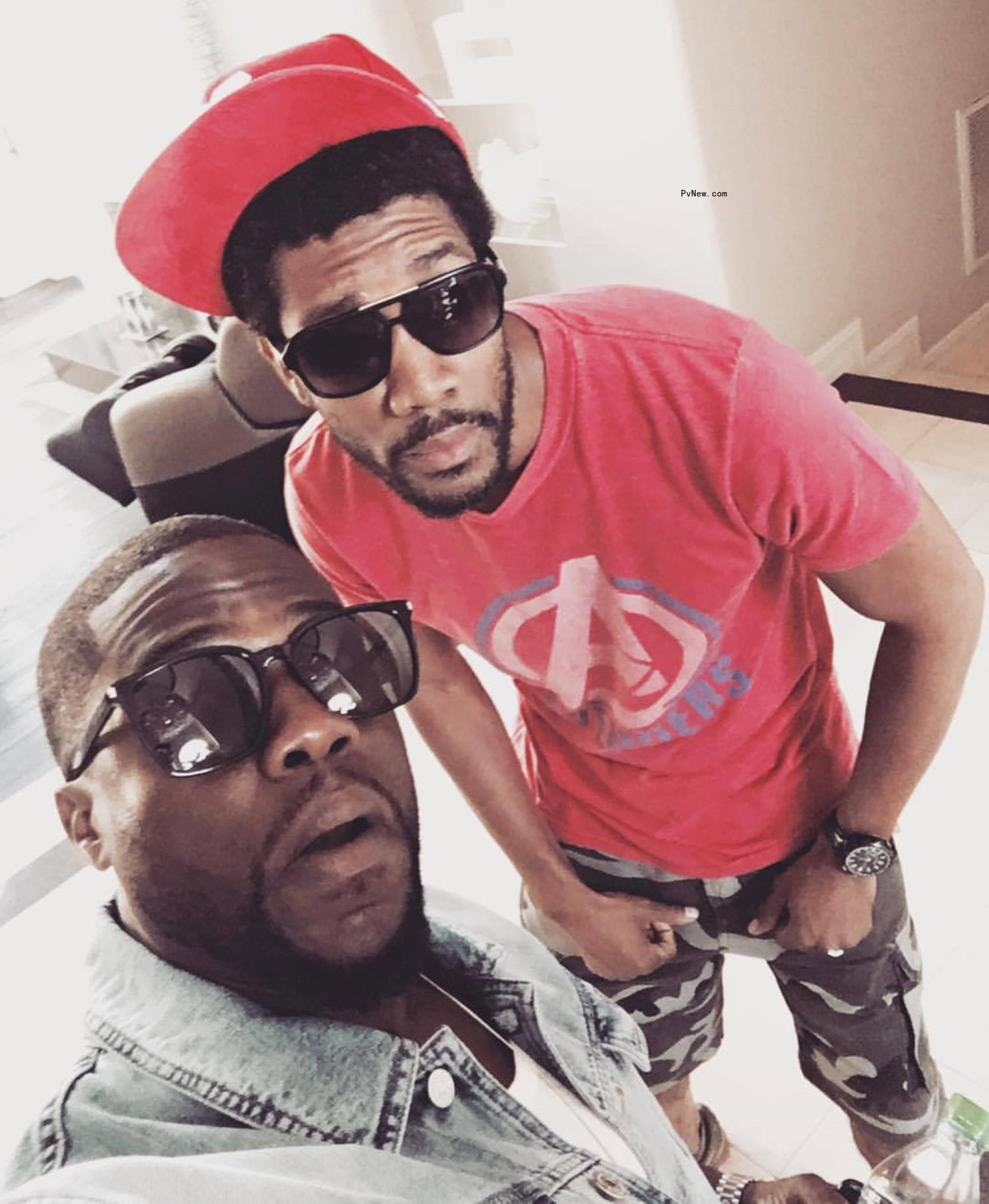 Kevin Hart and JT Jackson