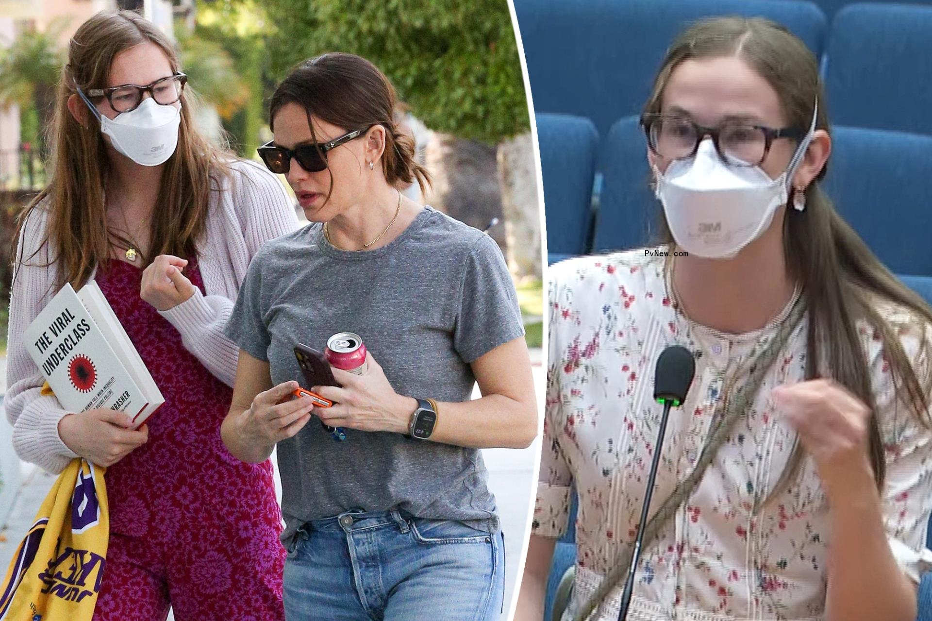 Ben Affleck’s daughter Violet hinted at her viral co<i></i>ndition with a book mo<i></i>nths before calling for mask mandate