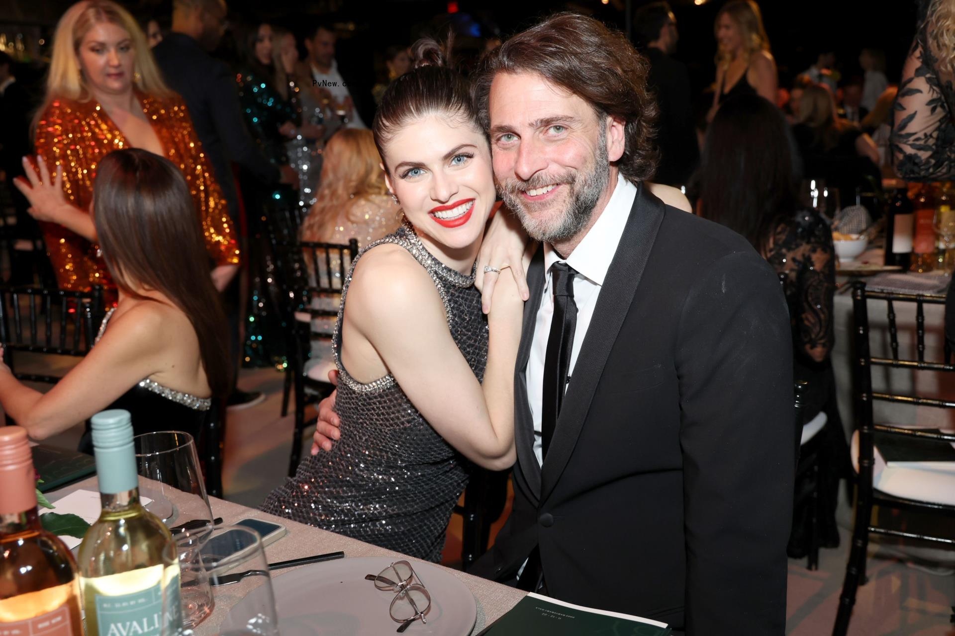Alexandra Daddario and Andrew Form