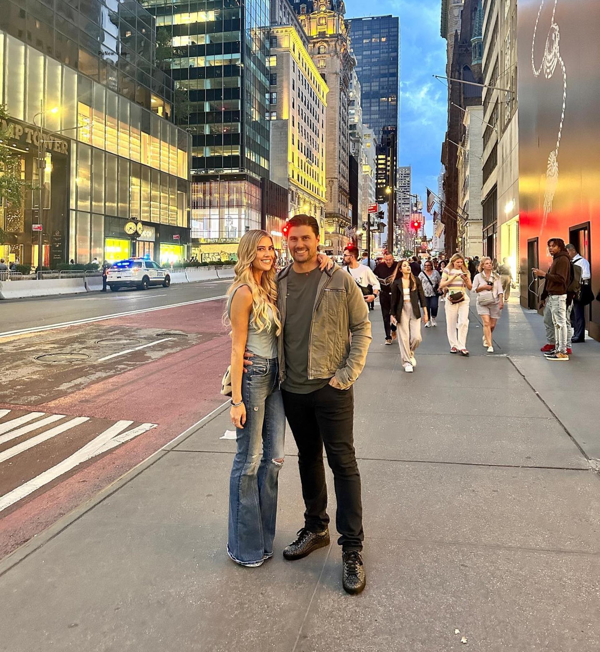 Josh Hall and Christina Hall
