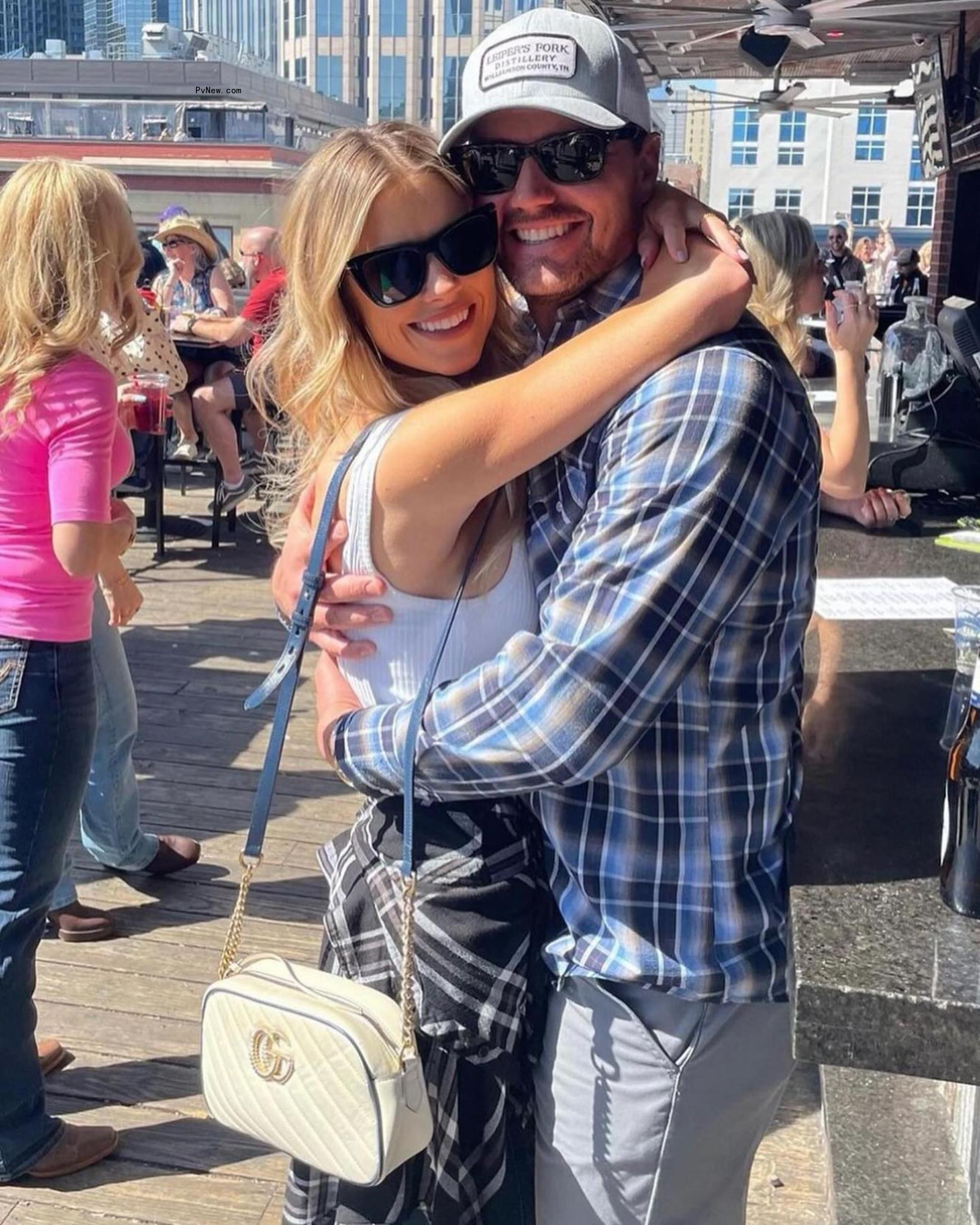 Josh Hall and Christina Hall