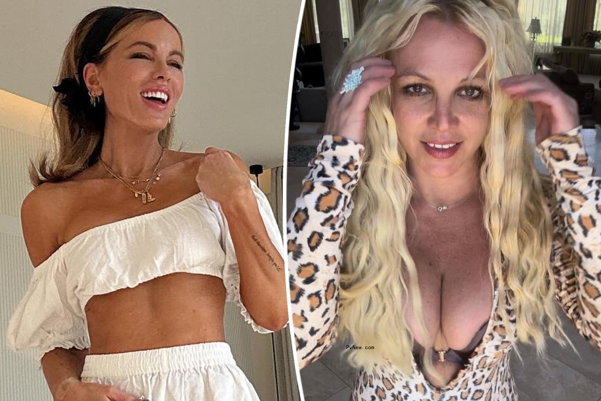 Kate Beckinsale split with Britney Spears.