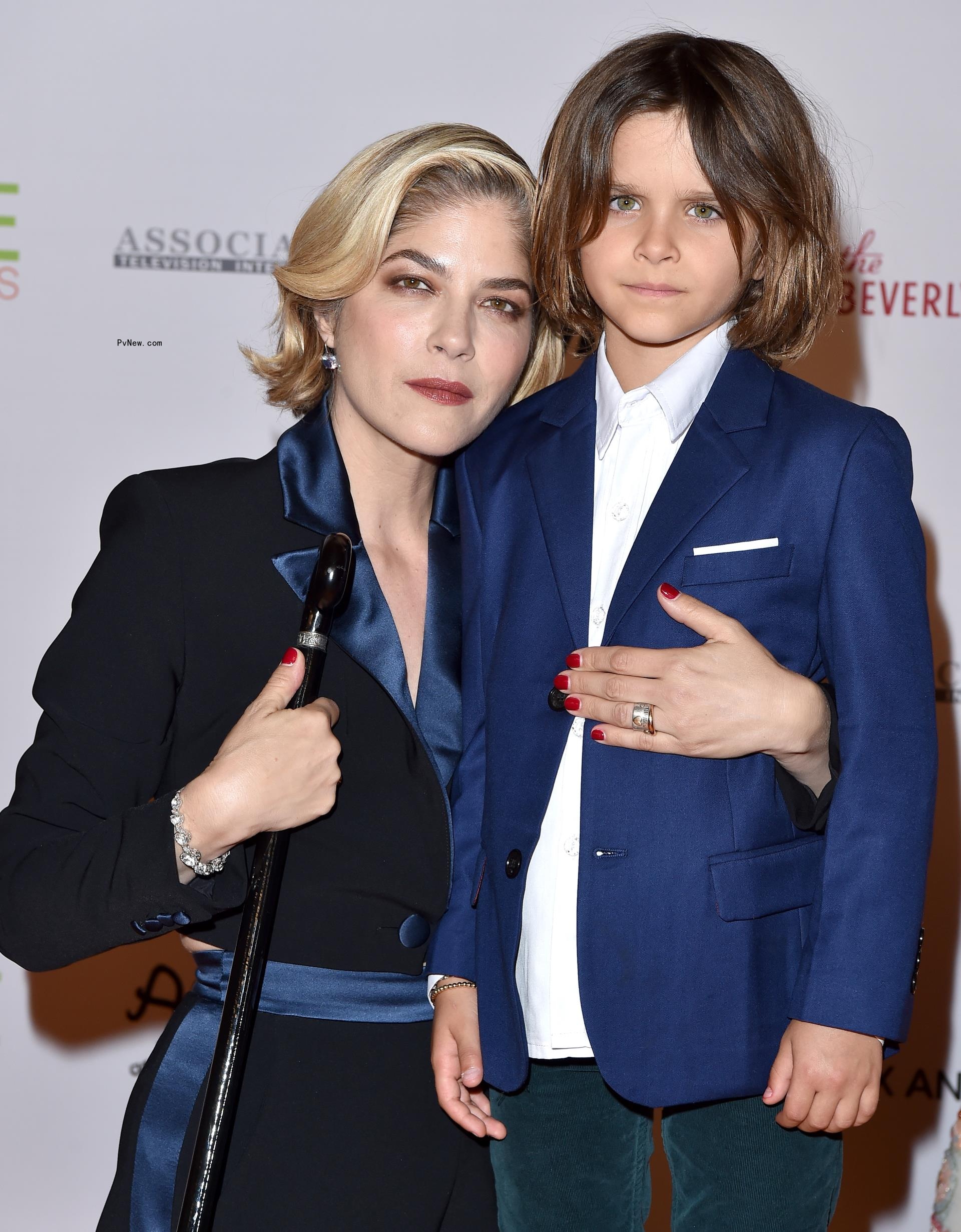Selma Blair and Arthur Saint Bleick