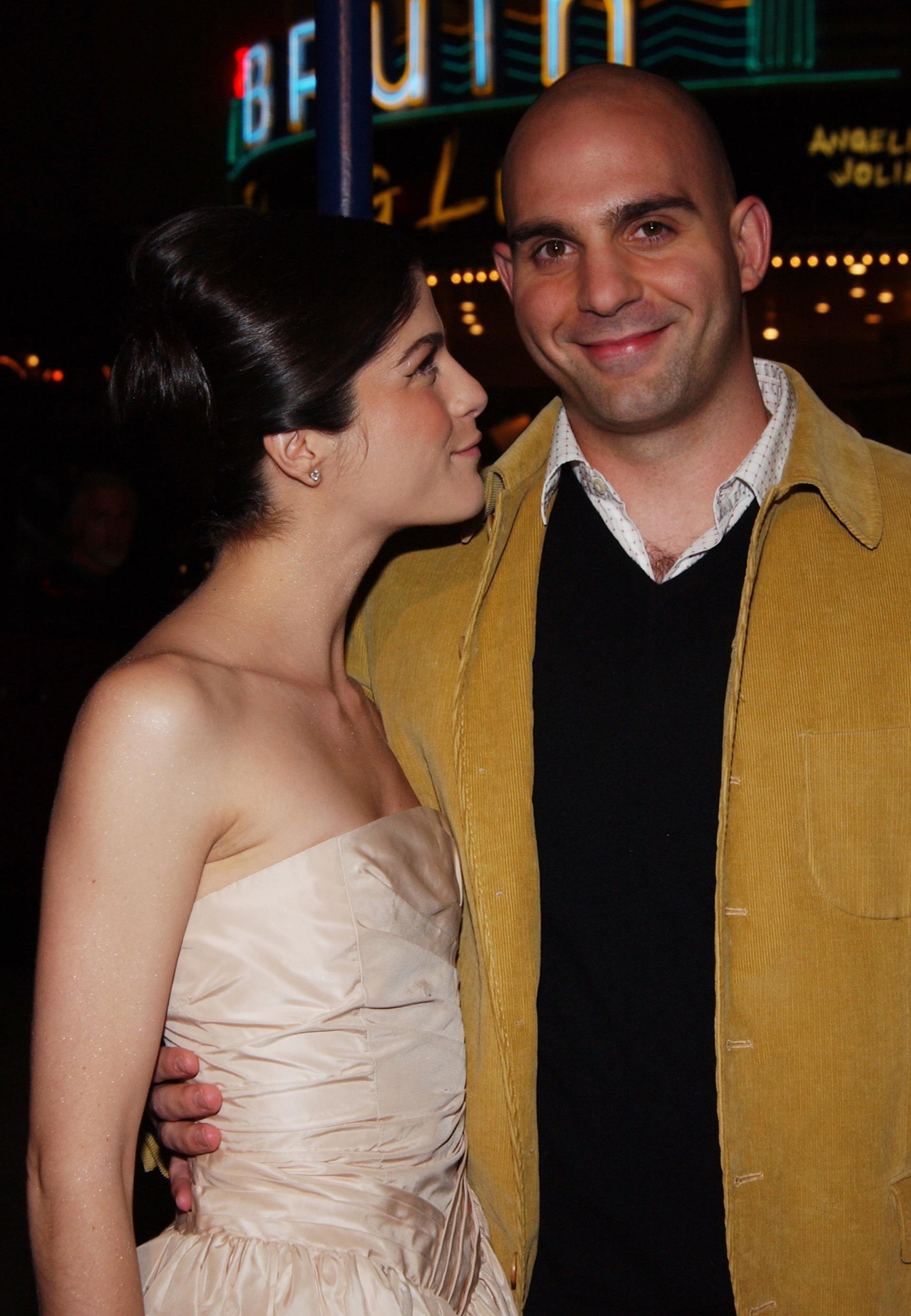 Selma Blair and husband Ahmet Zappa.