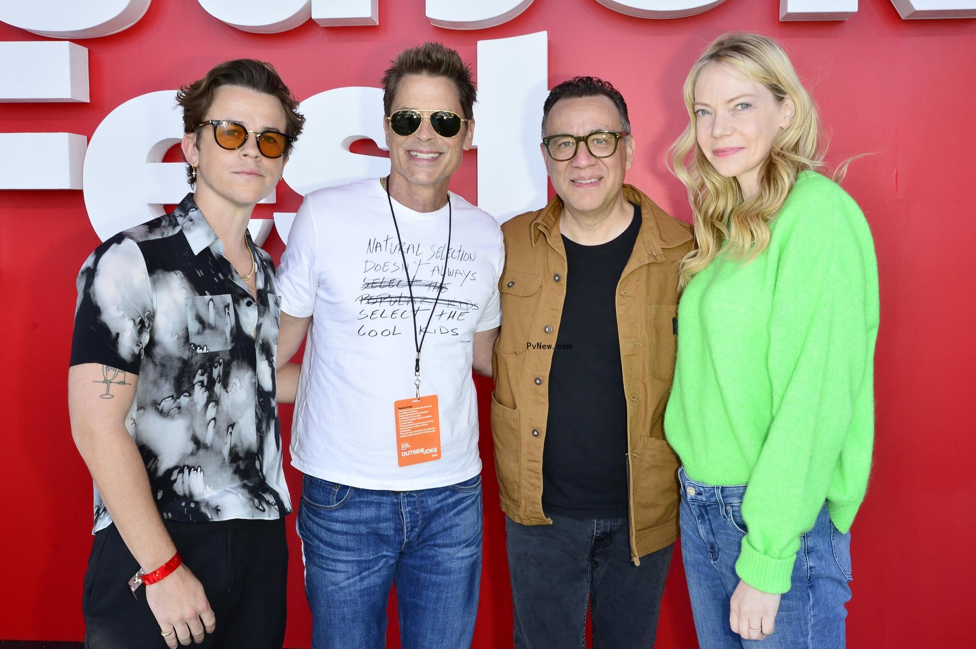 John Owen Lowe, Rob Lowe, Fred Armisen and Riki Lindhome