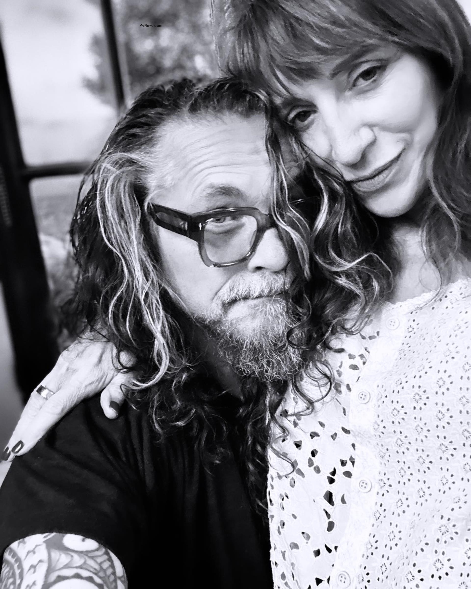 Kurt Sutter and Katey Sagal