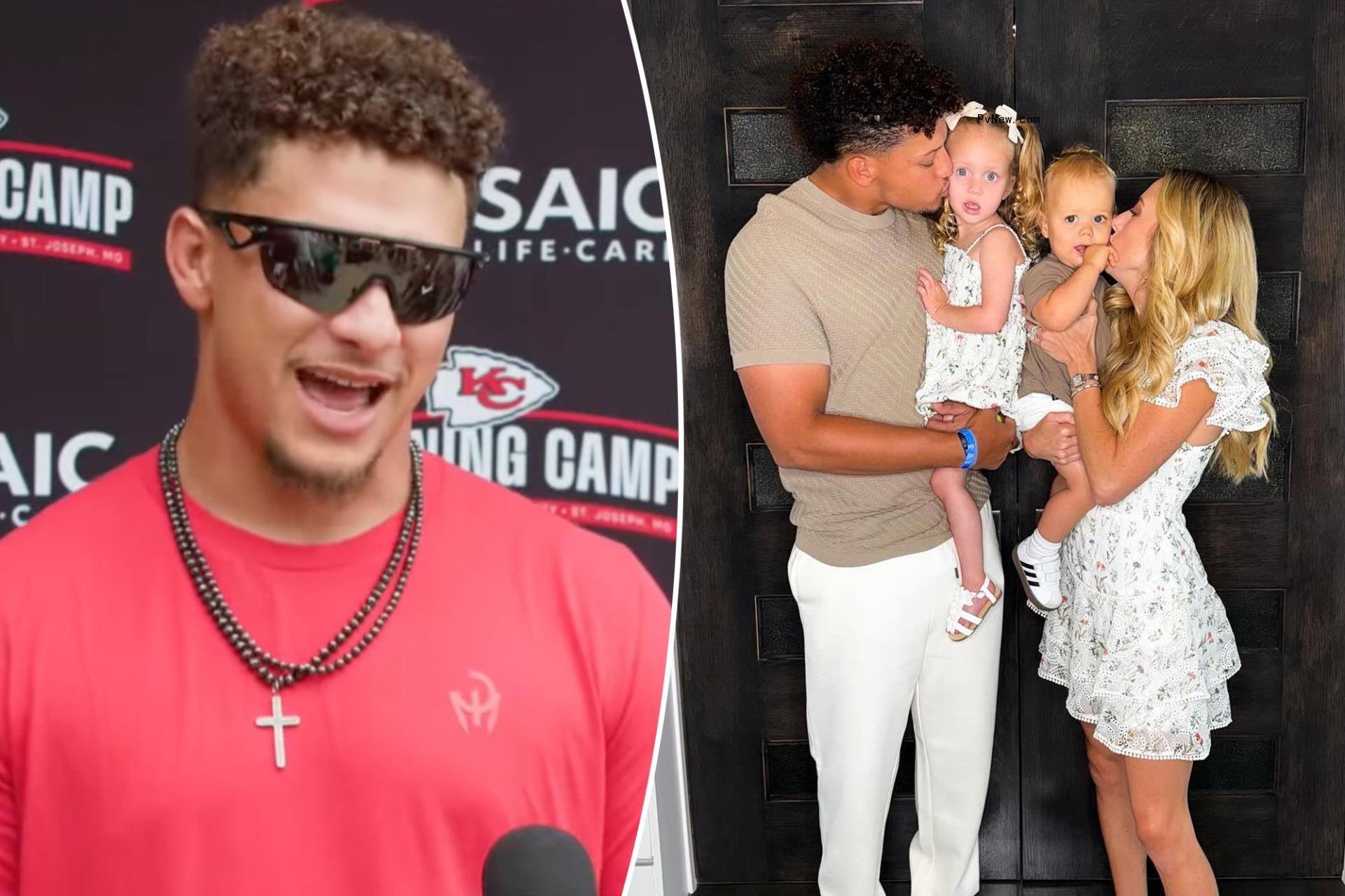 Patrick Mahomes reveals he’s ‘done’ havin<i></i>g kids with wife Brittany Mahomes after baby No. 3