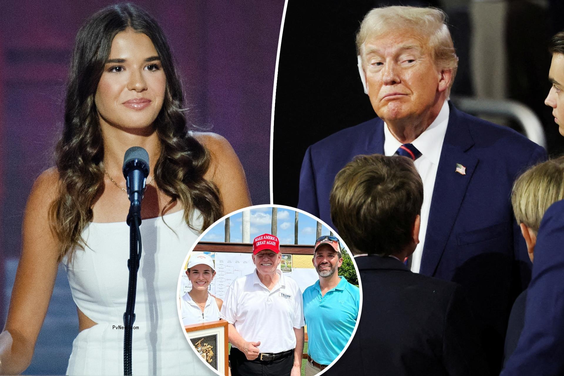 Do<i></i>nald Trump Jr.’s daughter Kai, 17, makes rare appearance at RNC to support ‘normal grandpa’