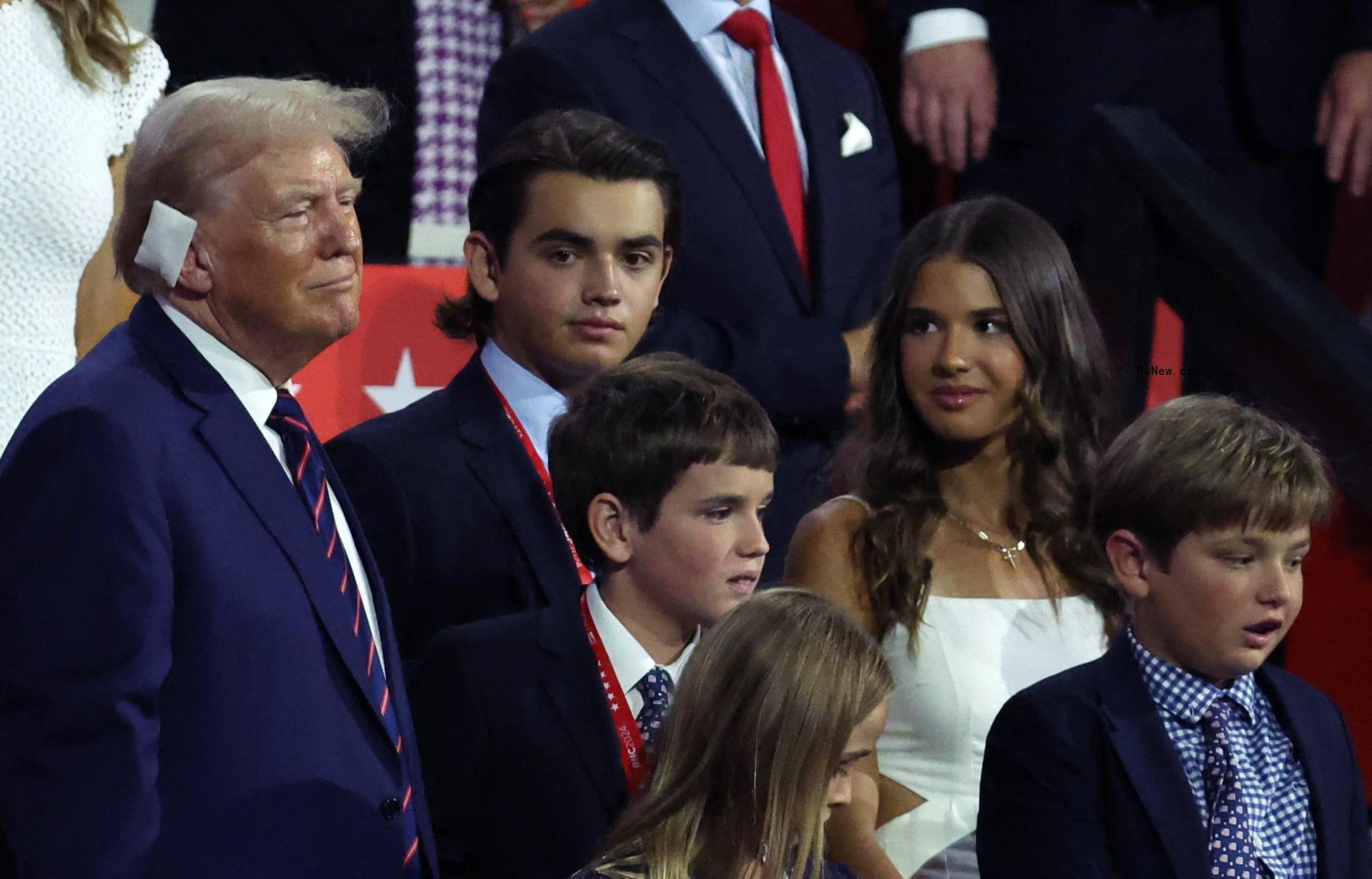 Do<i></i>nald Trump and Kai Trump