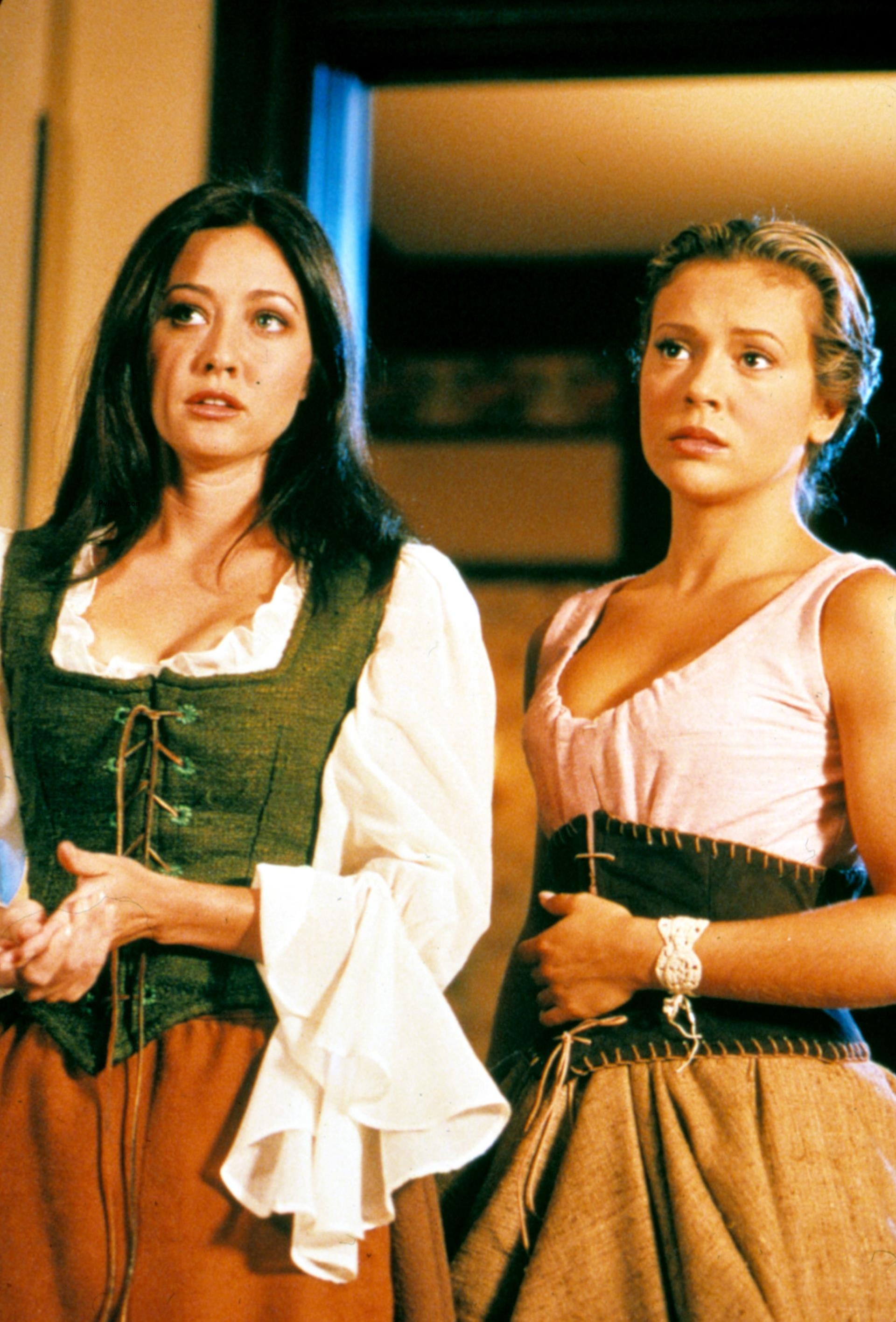 Shannen Doherty and Alyssa Milano