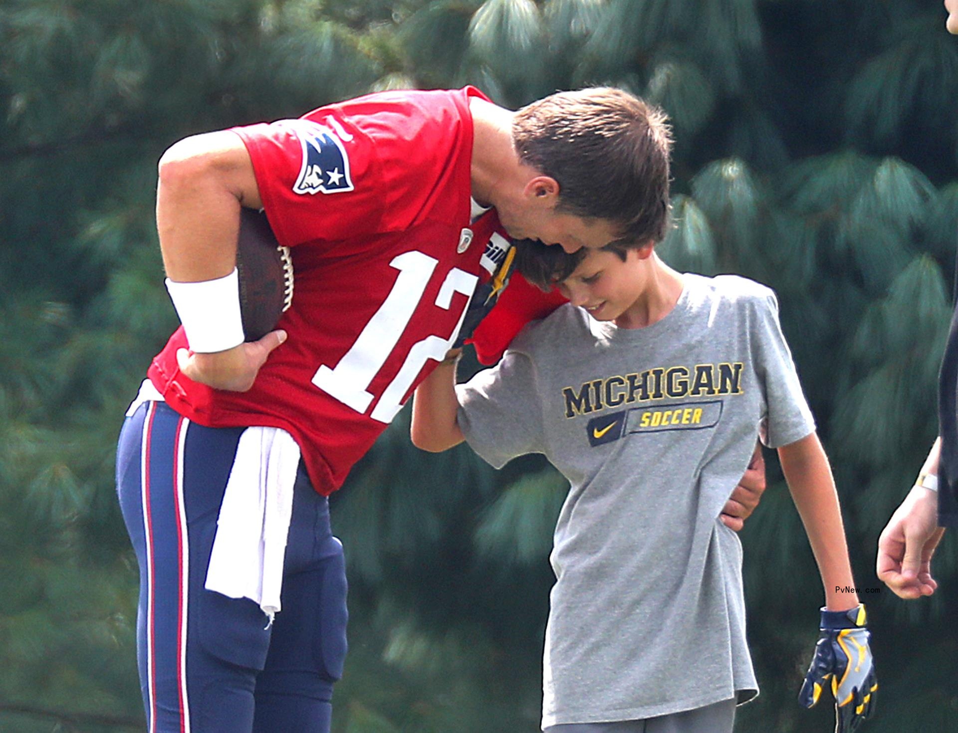 Tom Brady and Jack Moynahan