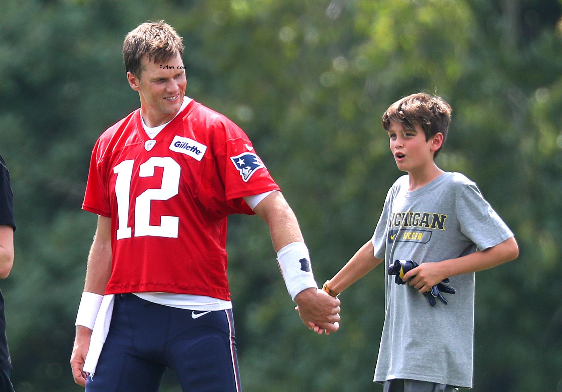 Tom Brady and Jack Moynahan