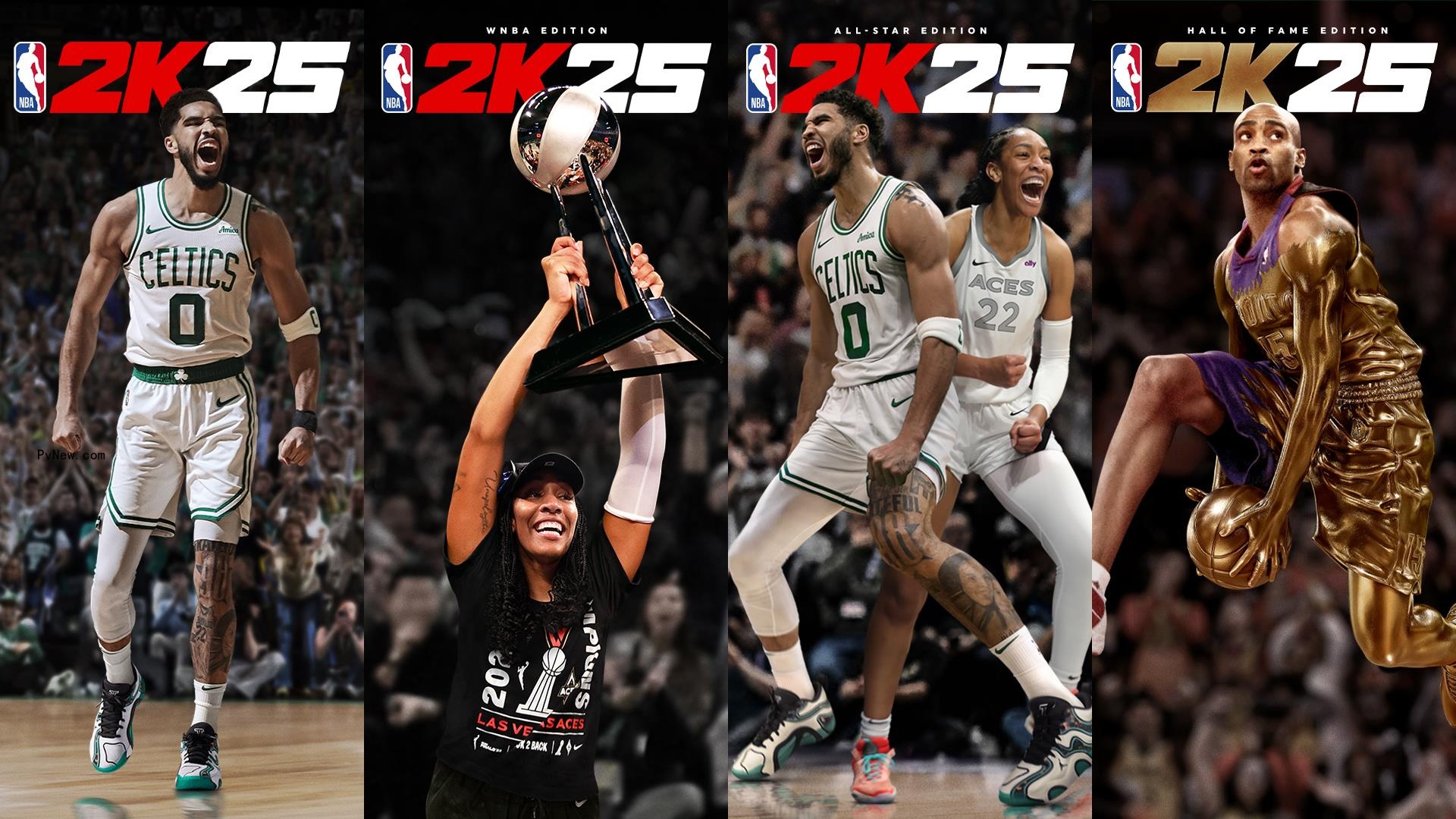 ‘NBA 2K25’ Sets Release Date, Reveals First-Ever Dual-League Cover With WNBA