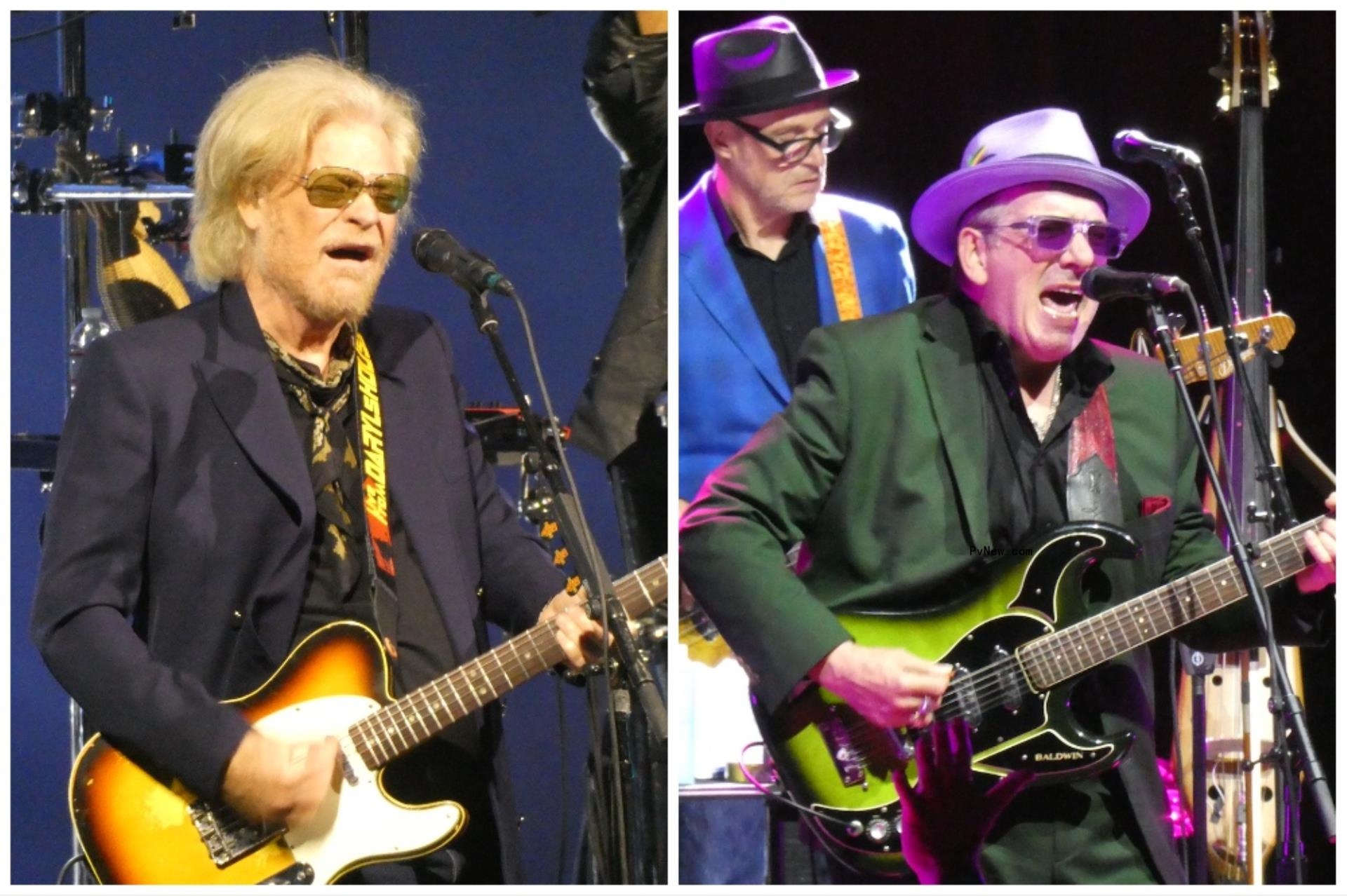 Daryl Hall and Elvis Costello Make Double-Feature Dreams Come True at the Greek: Co<i></i>ncert Review