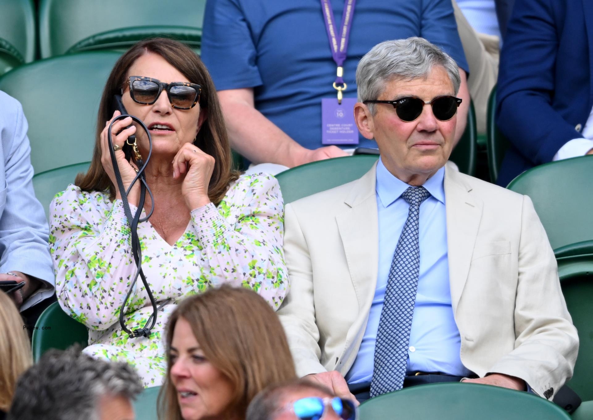 Carole and Michael Middleton