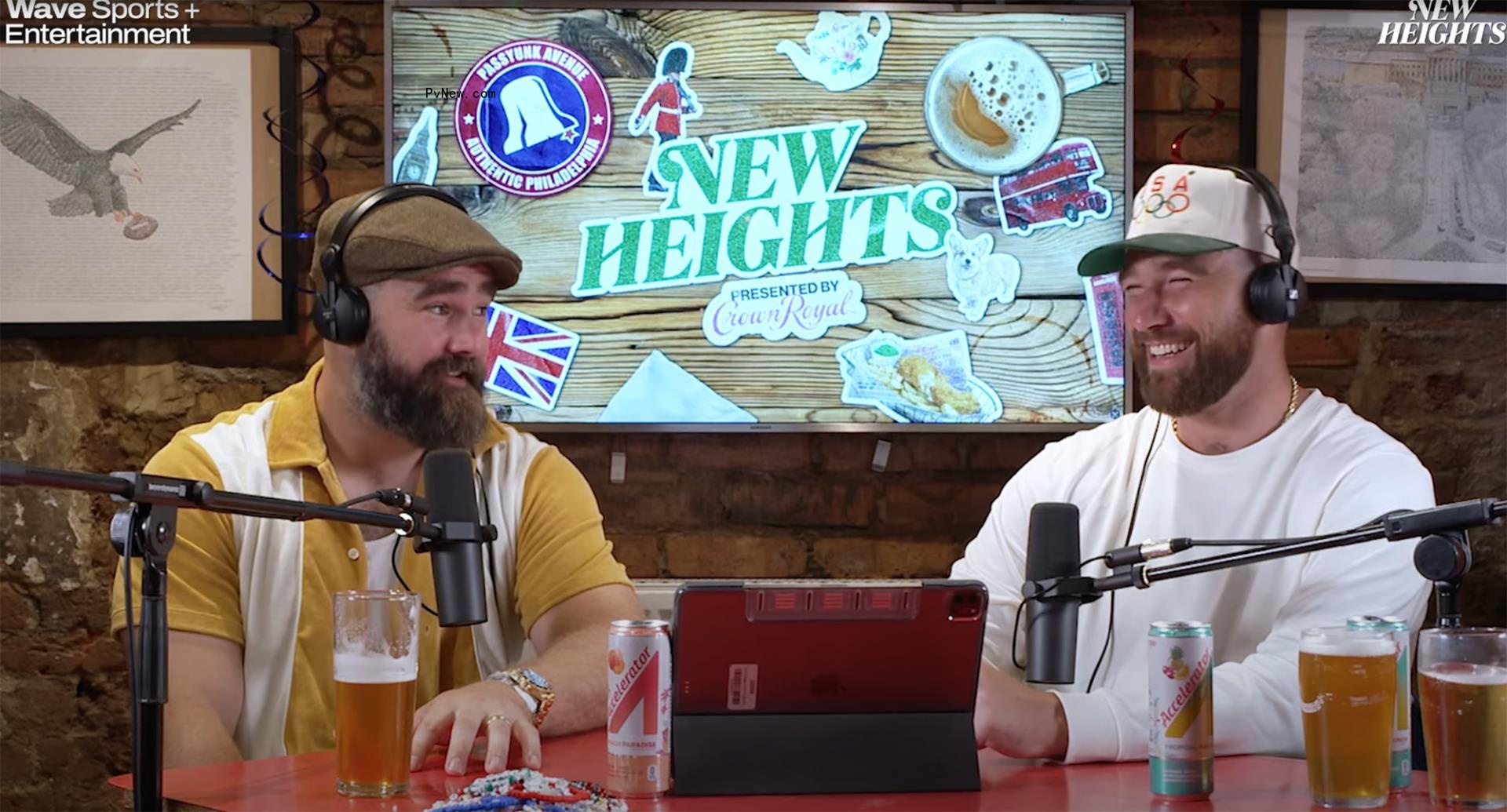 Travis Kelce and Jason Kelce