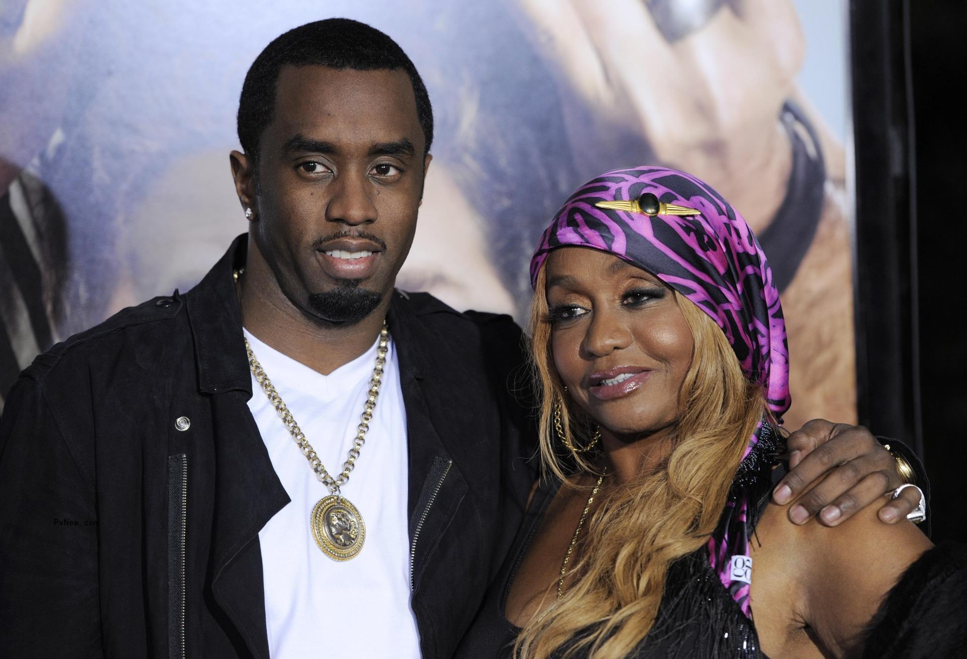 diddy and his mother