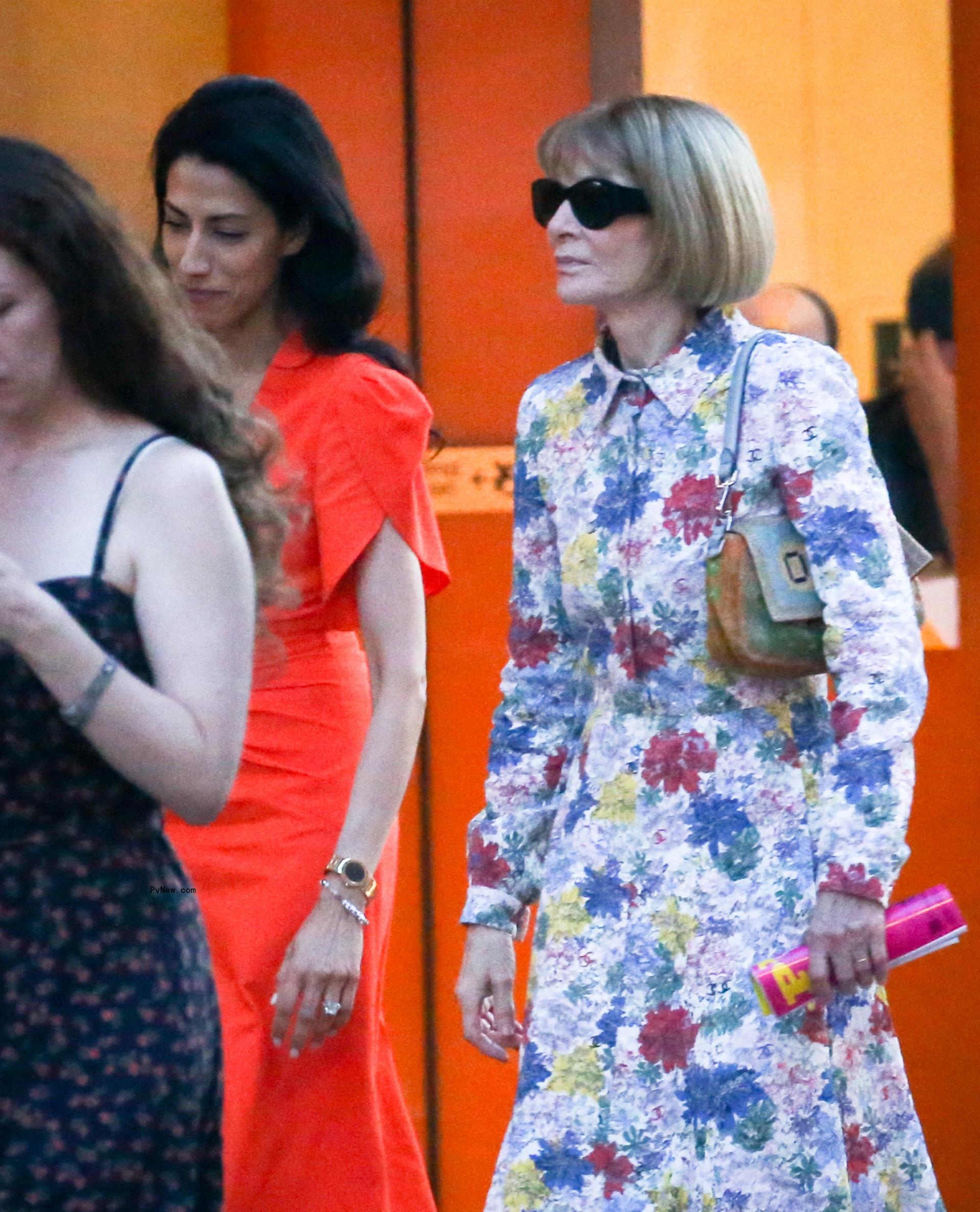 Huma Abedin and Anna Wintour