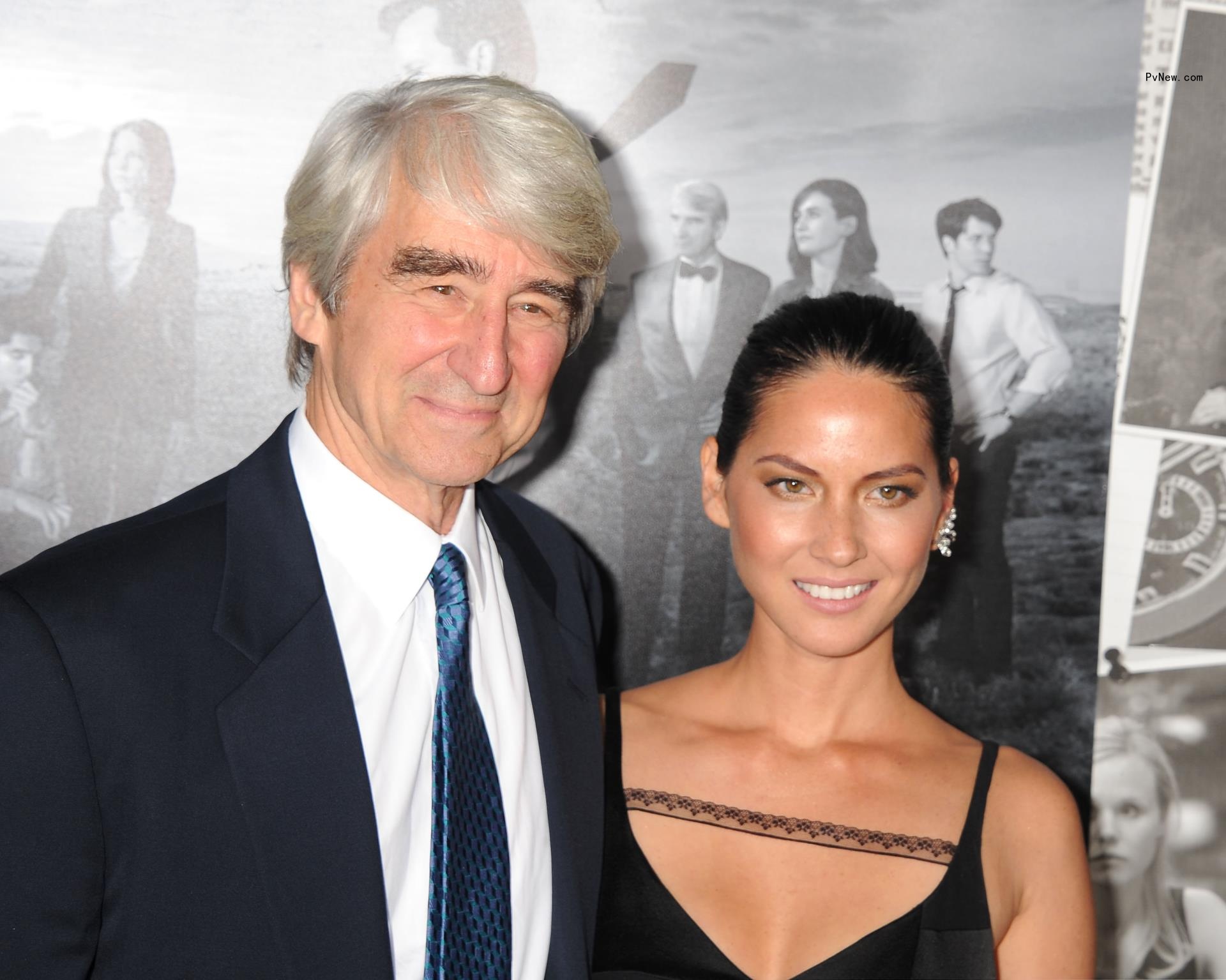 Sam Waterston and Olivia Munn