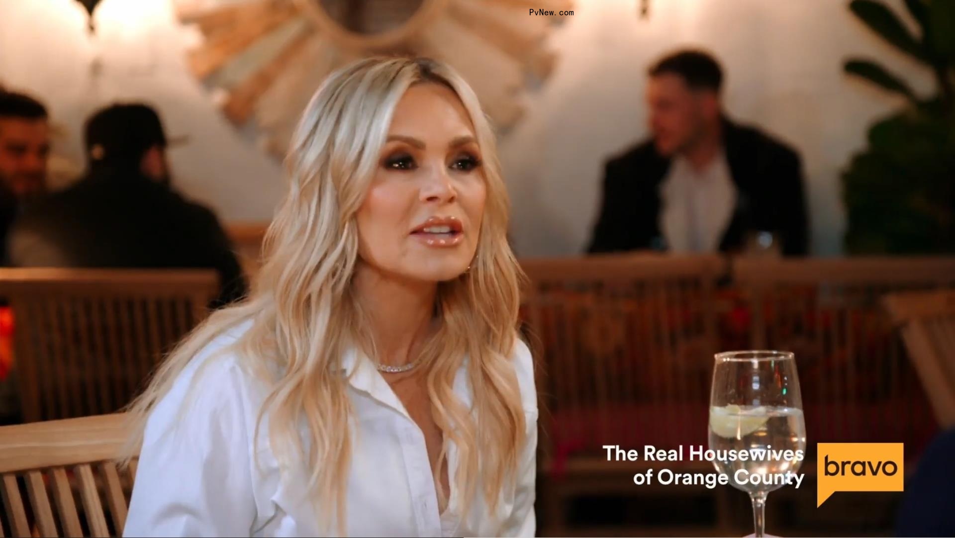 Tamra Judge sitting on