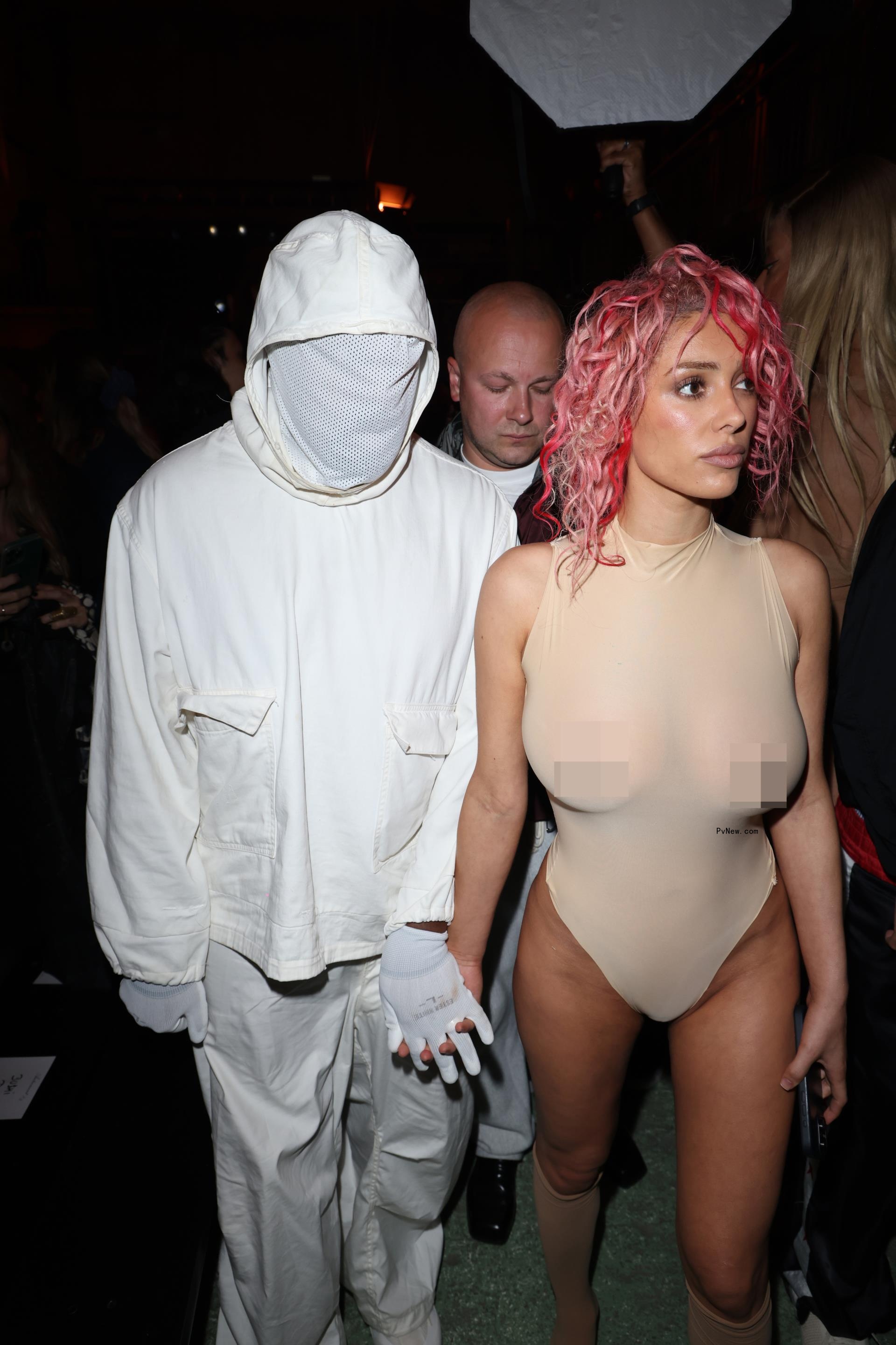 Bianca Censori and Kanye West