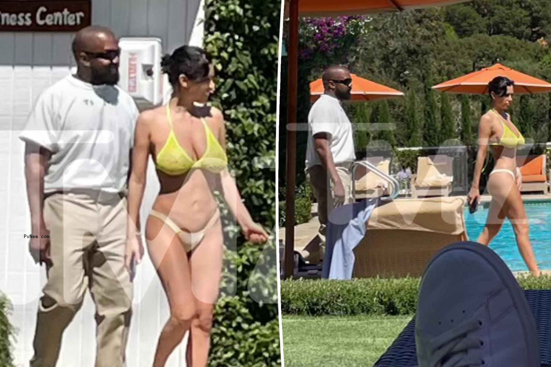 Bianca Censori and Kanye West