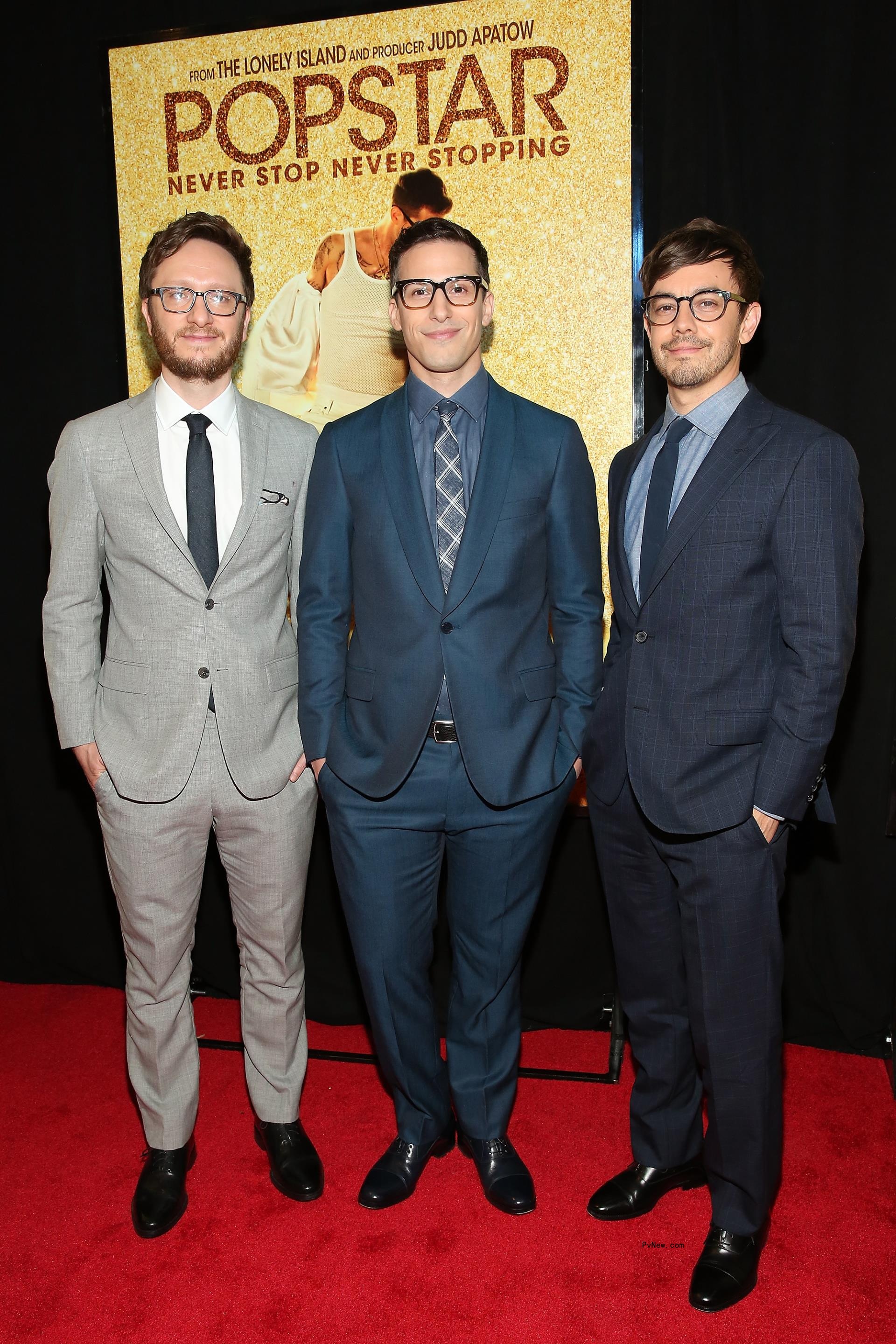 Akiva Schaffer, Andy Samberg and Jorma Taccone