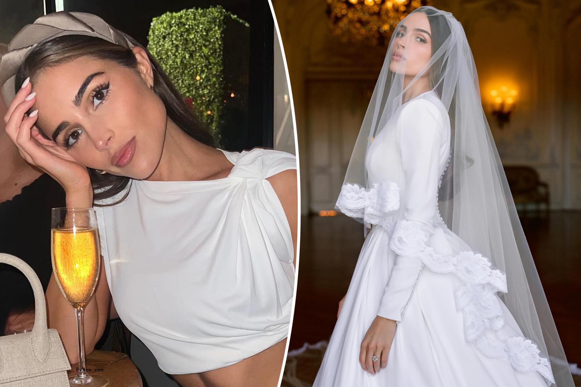 Olivia Culpo split image.