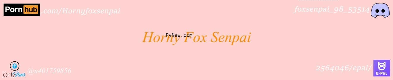 Horny Fox Senpai