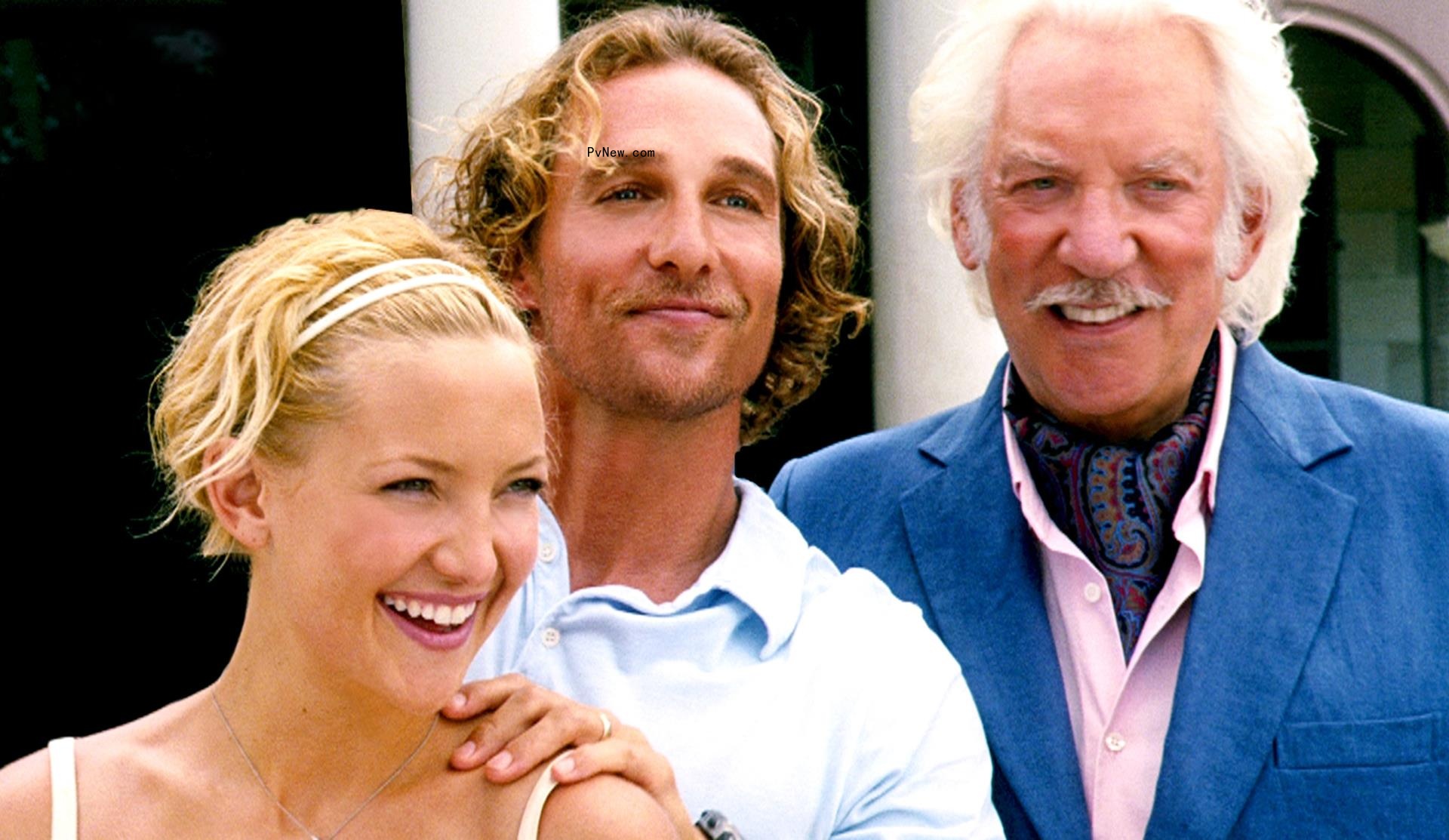 Kate Hudson, Matthew McCo<i></i>naughey and Do<i></i>nald Sutherland