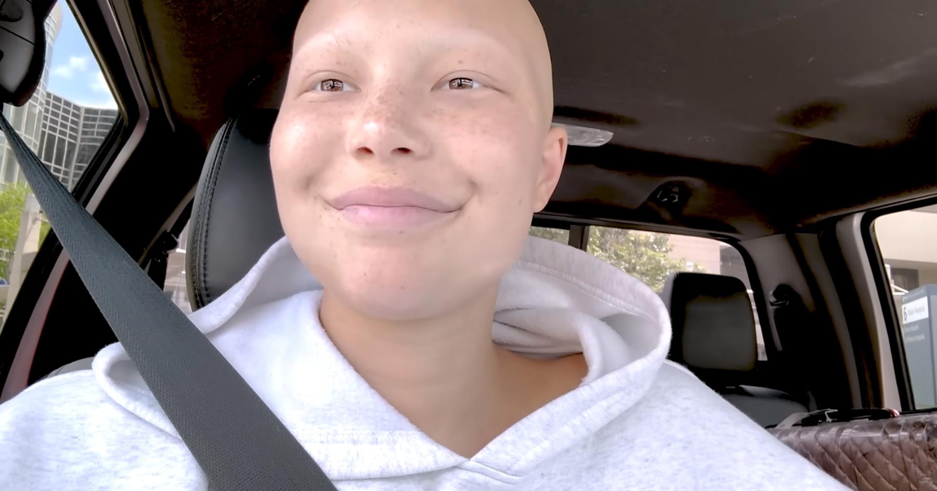 Isabella Strahan smiling