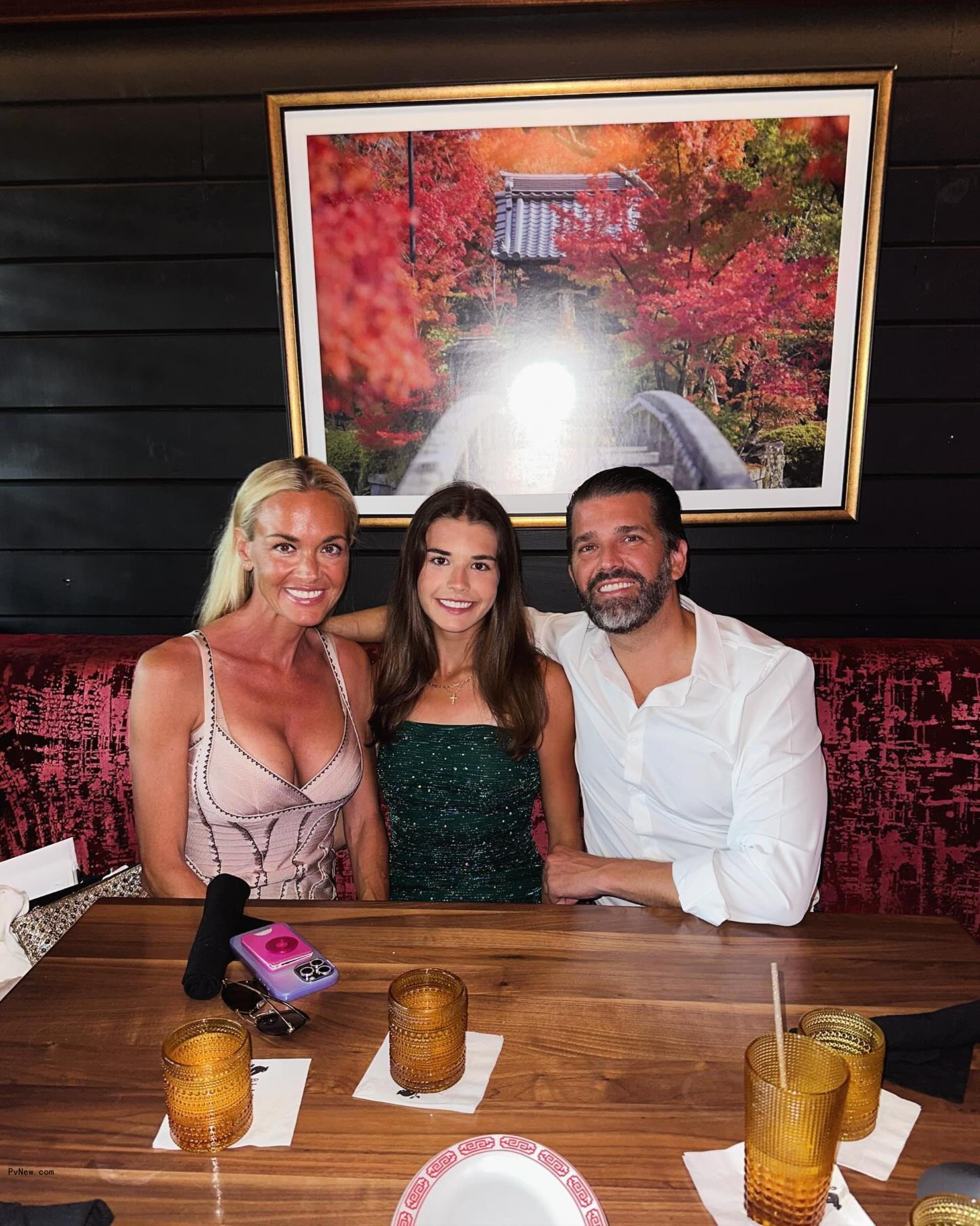 Do<i></i>nald Trump Jr., Vanessa Trump and Kai Trump