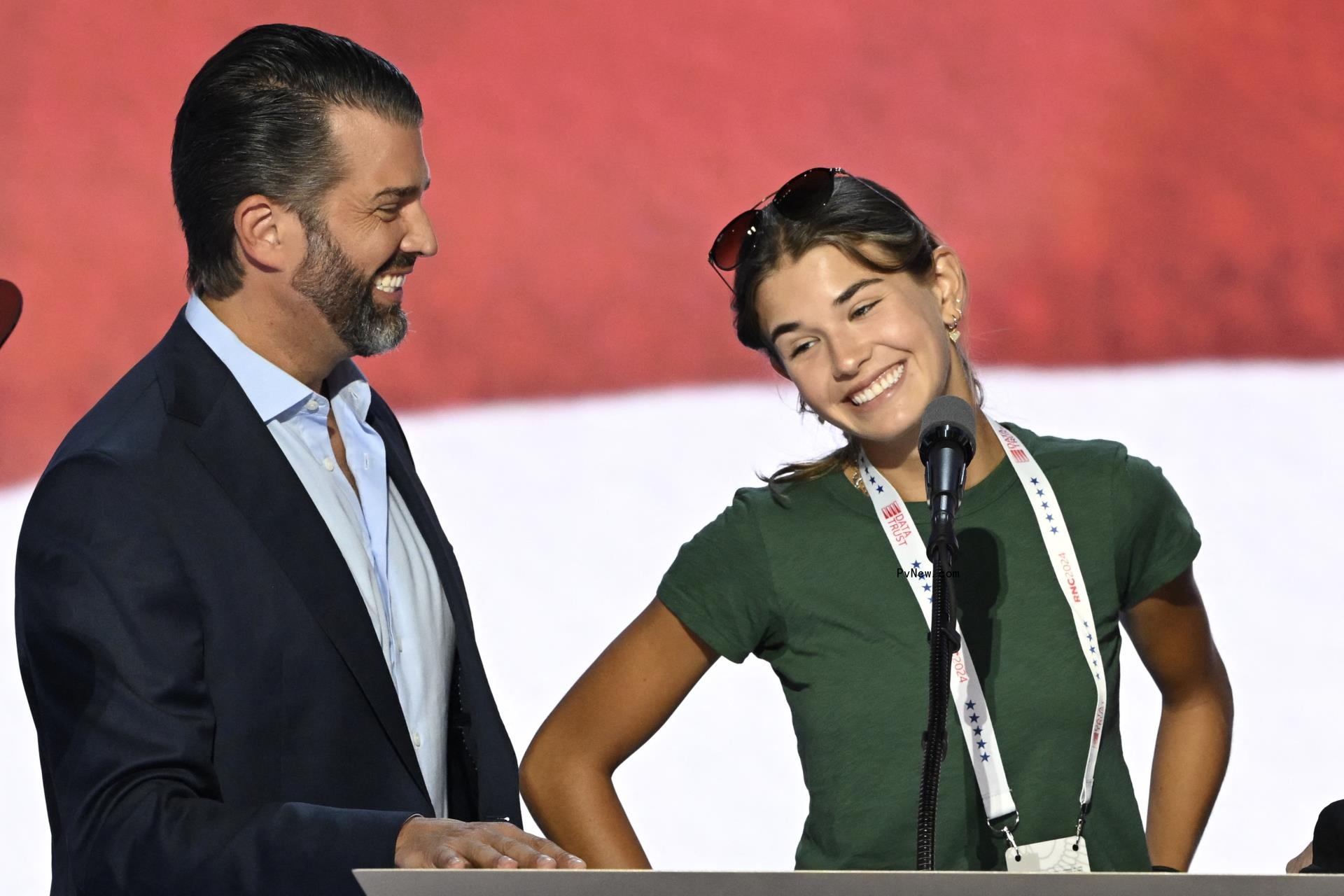 Do<i></i>nald Trump Jr. and Kai Trump