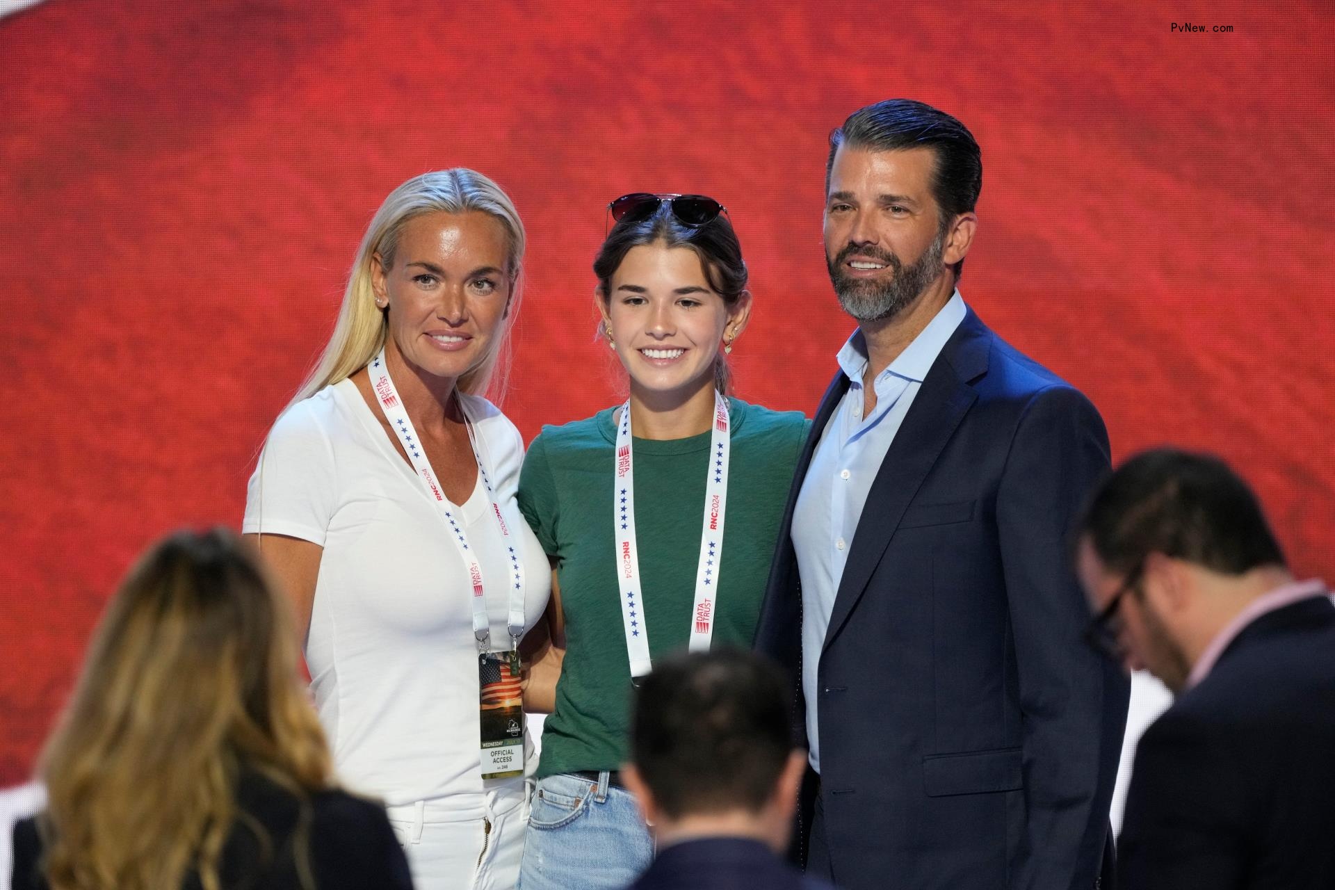 Do<i></i>nald Trump Jr., Vanessa Trump and Kai Trump