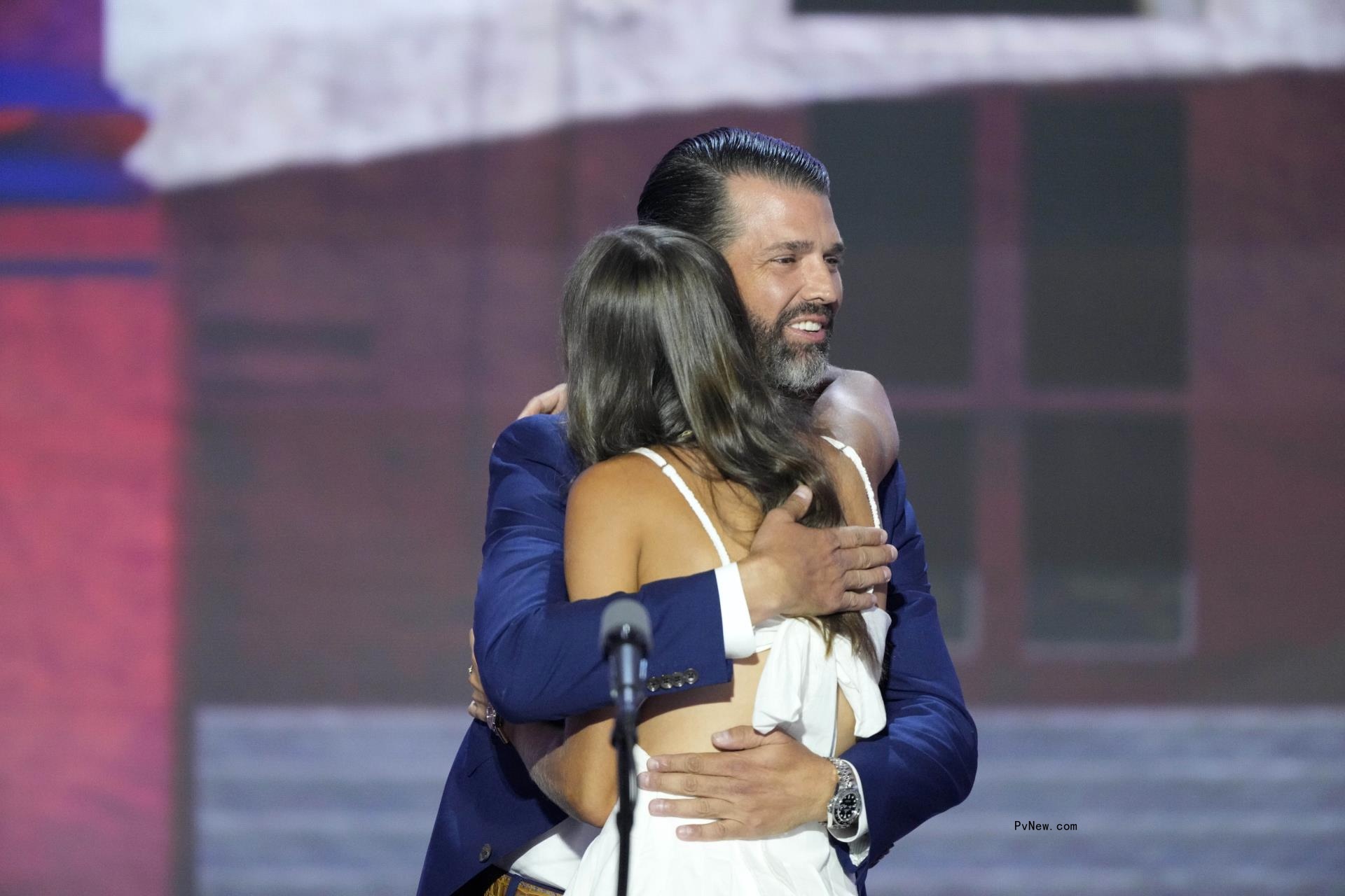 Do<i></i>nald Trump Jr. and Kai Trump