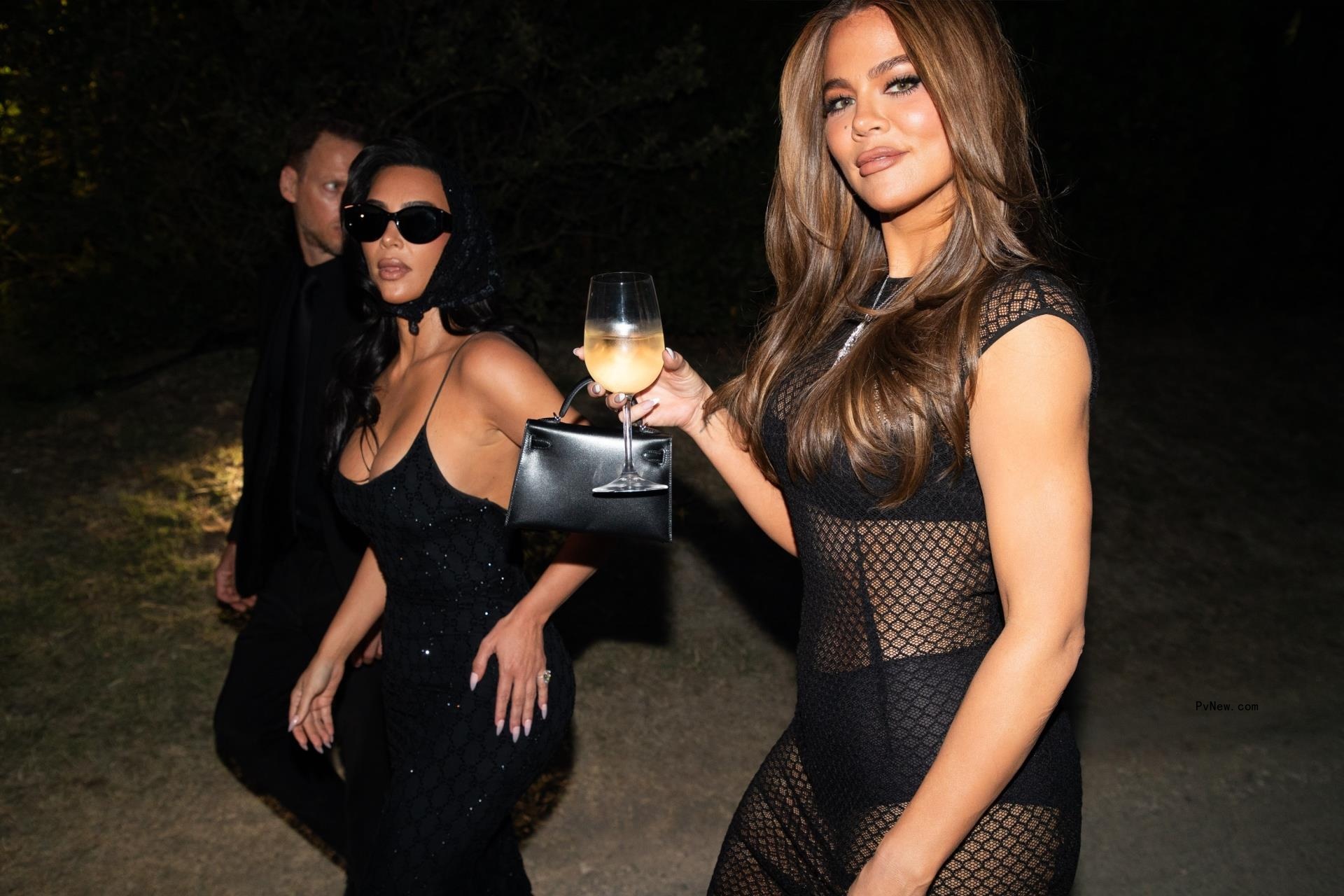 Kim and Khloé Kardashian