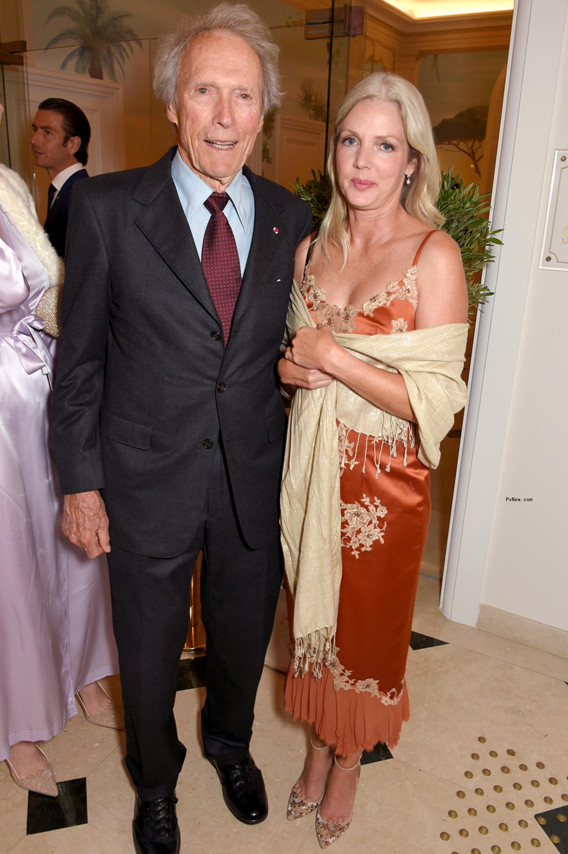 Clint Eastwood and Christina Sandera